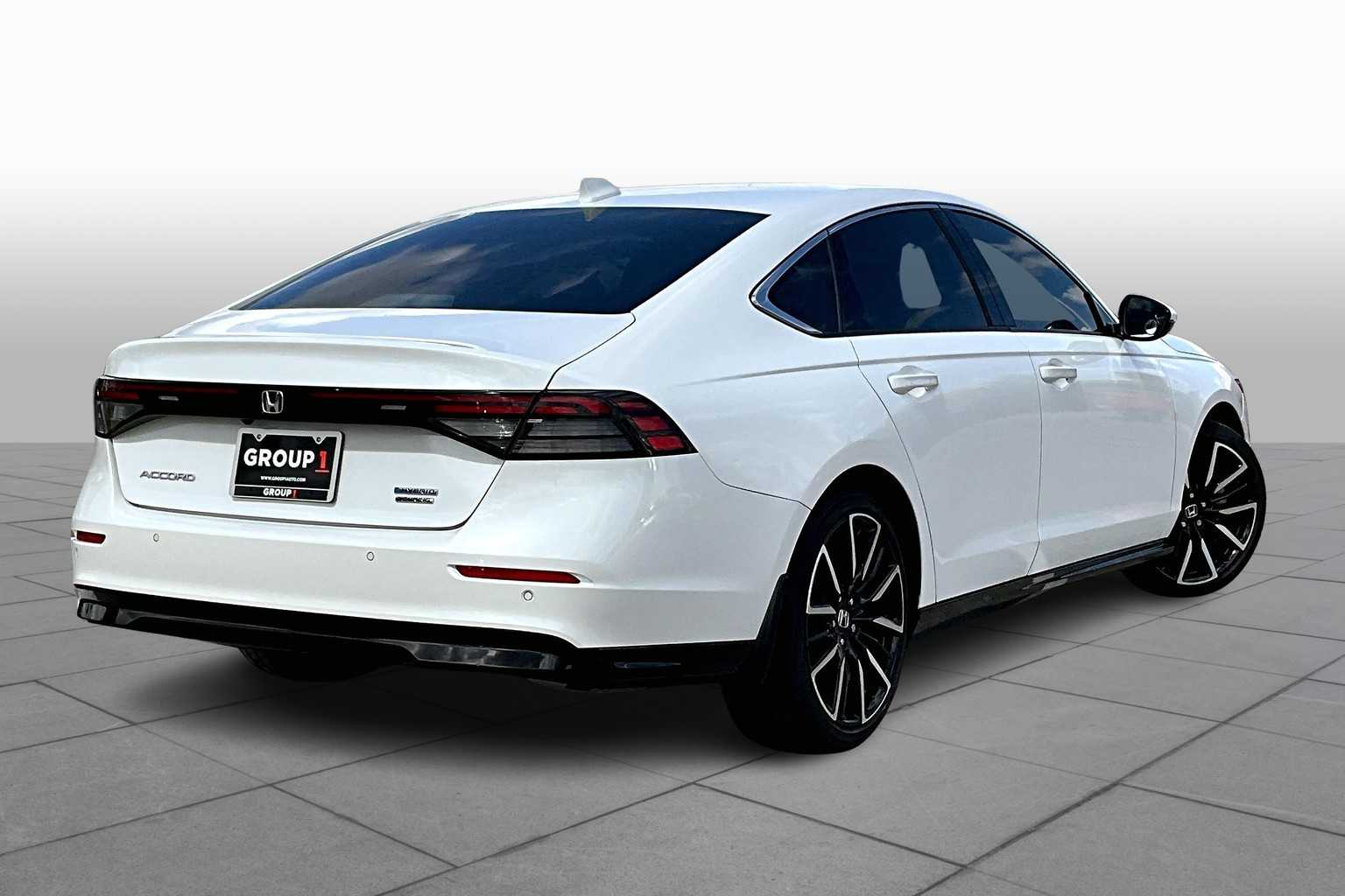 2024 Honda Accord Hybrid Touring Platinum White Pearl at Honda of Clear Lake