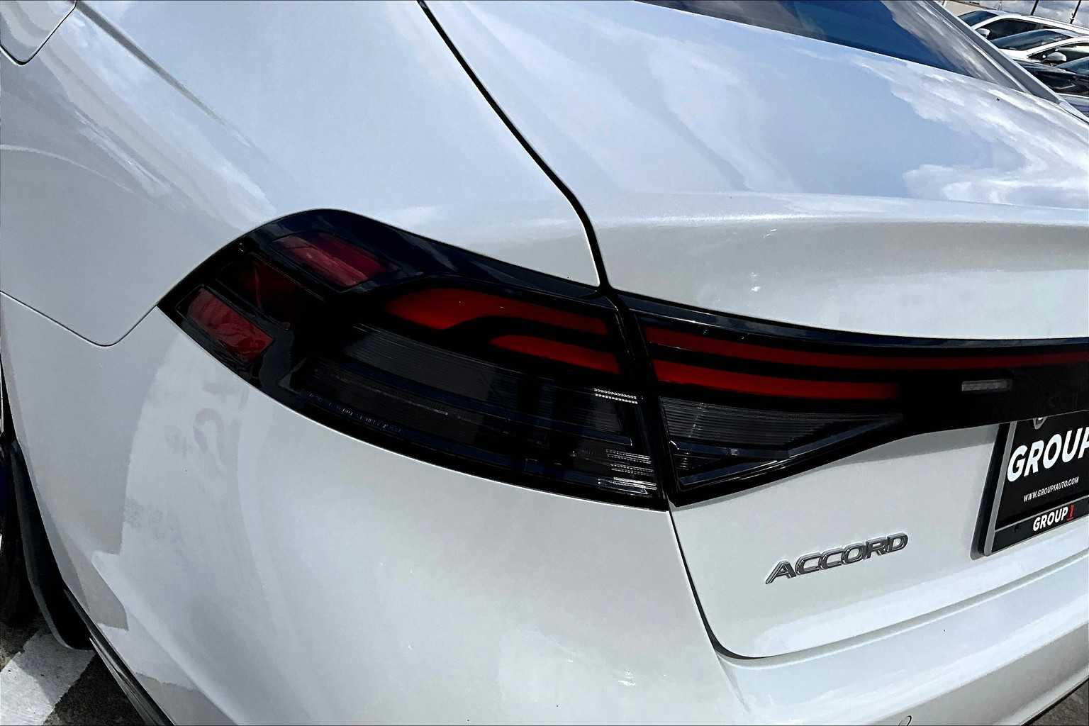 2024 Honda Accord Hybrid Touring Platinum White Pearl at Honda of Clear Lake