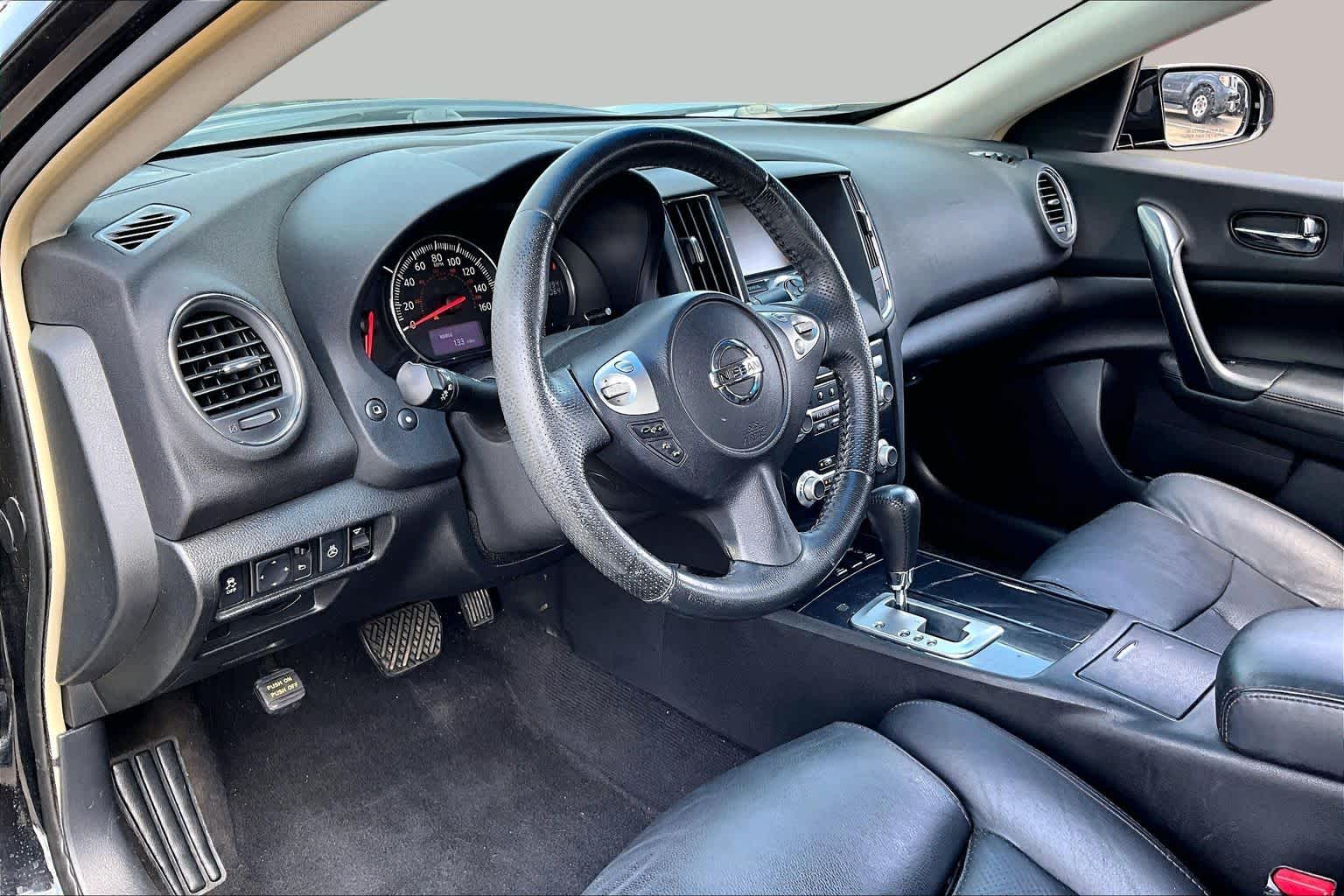 2014 Nissan Maxima 3.5 SV Super Black at Texan GMC Buick