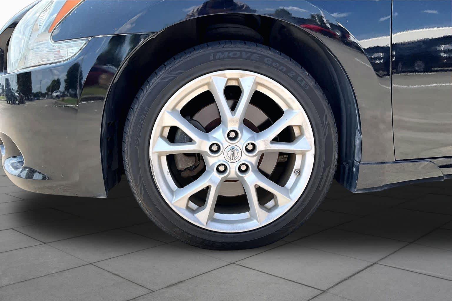 2014 Nissan Maxima 3.5 SV Super Black at Texan GMC Buick