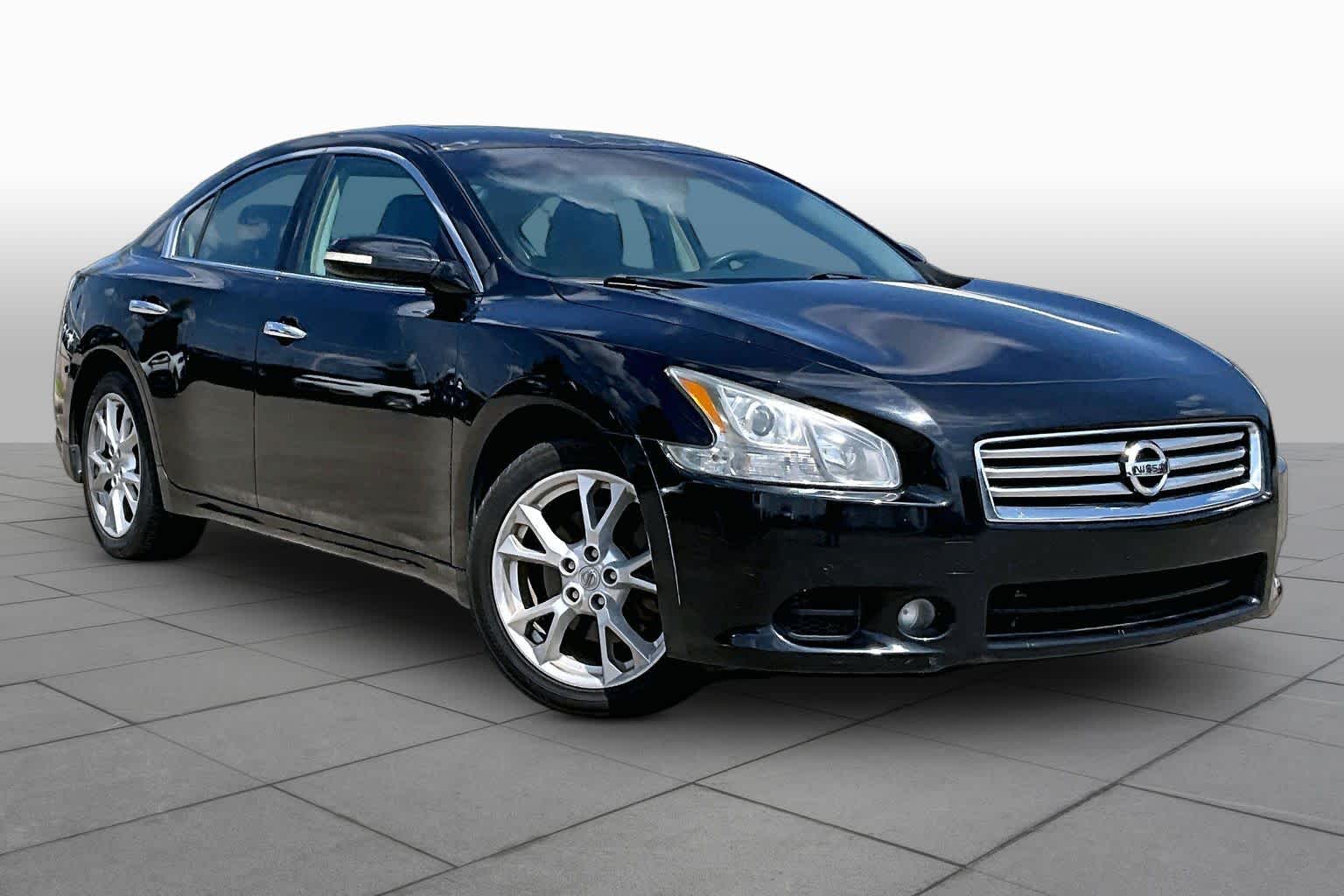 2014 Nissan Maxima 3.5 SV Super Black at Texan GMC Buick