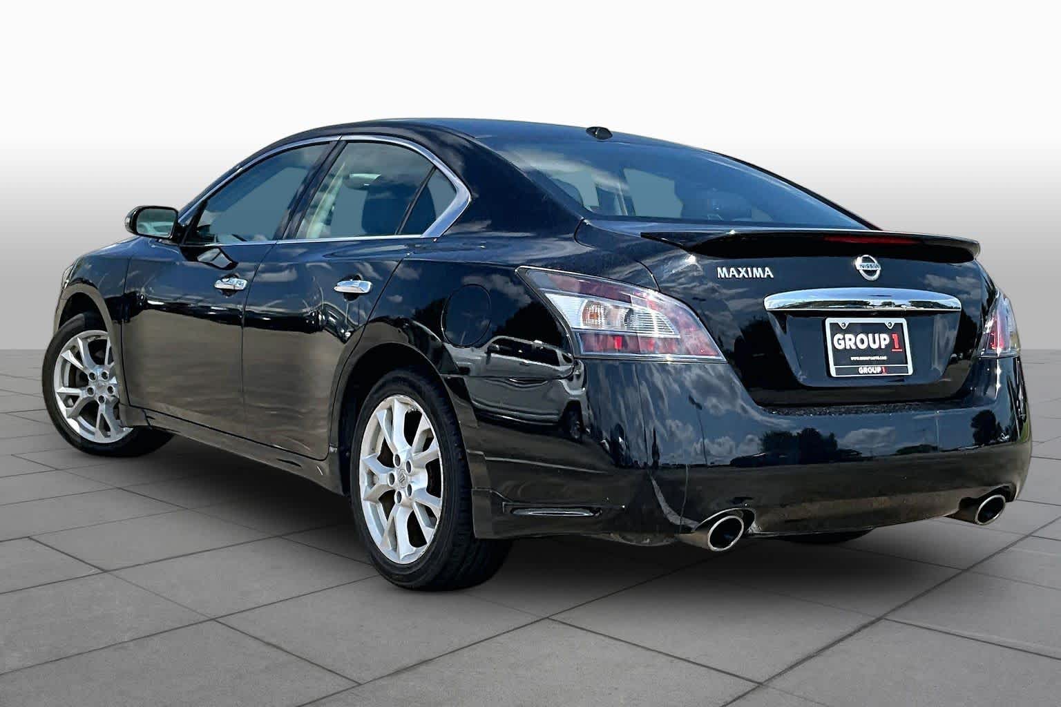 2014 Nissan Maxima 3.5 SV Super Black at Texan GMC Buick