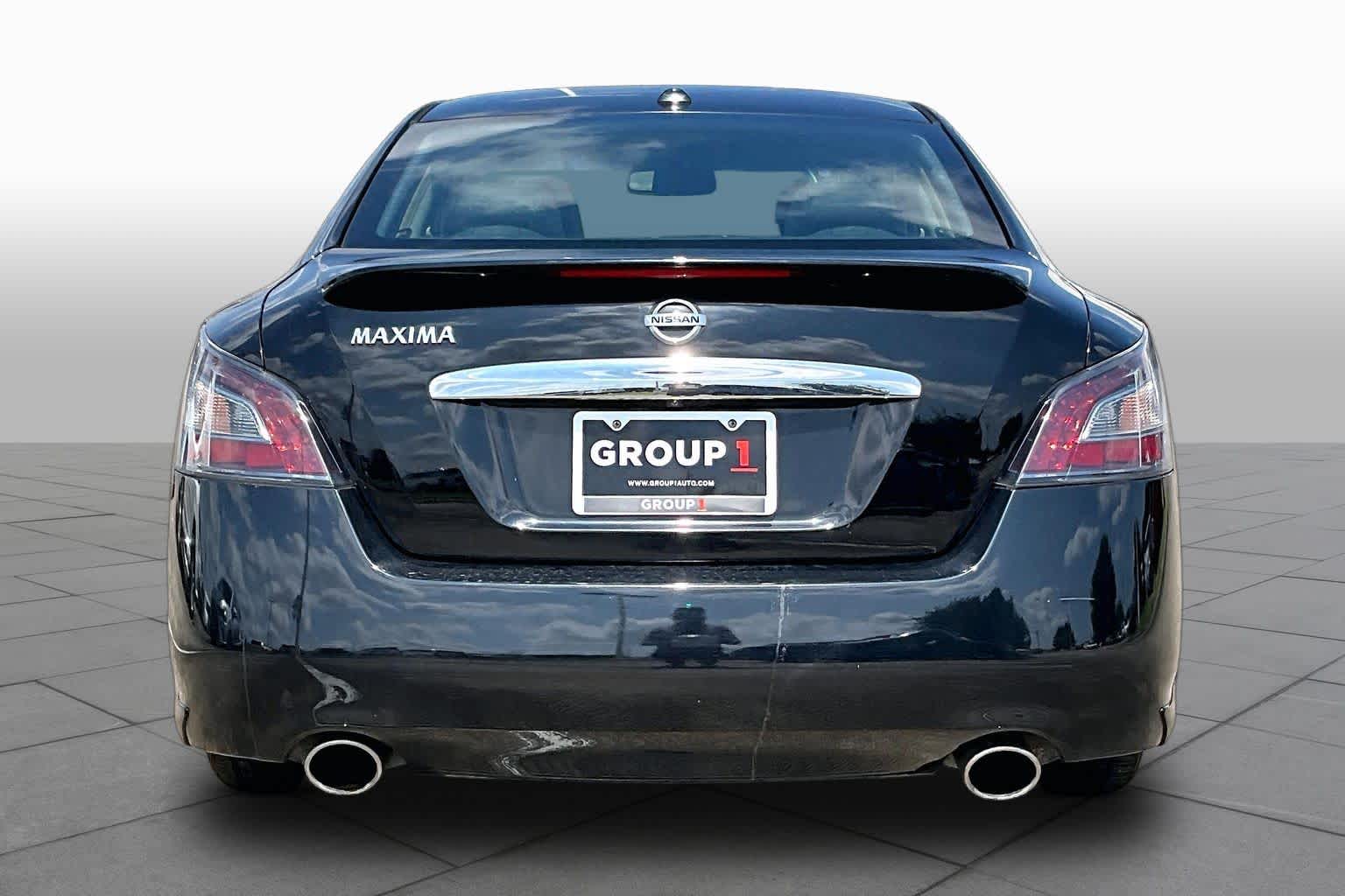 2014 Nissan Maxima 3.5 SV Super Black at Texan GMC Buick