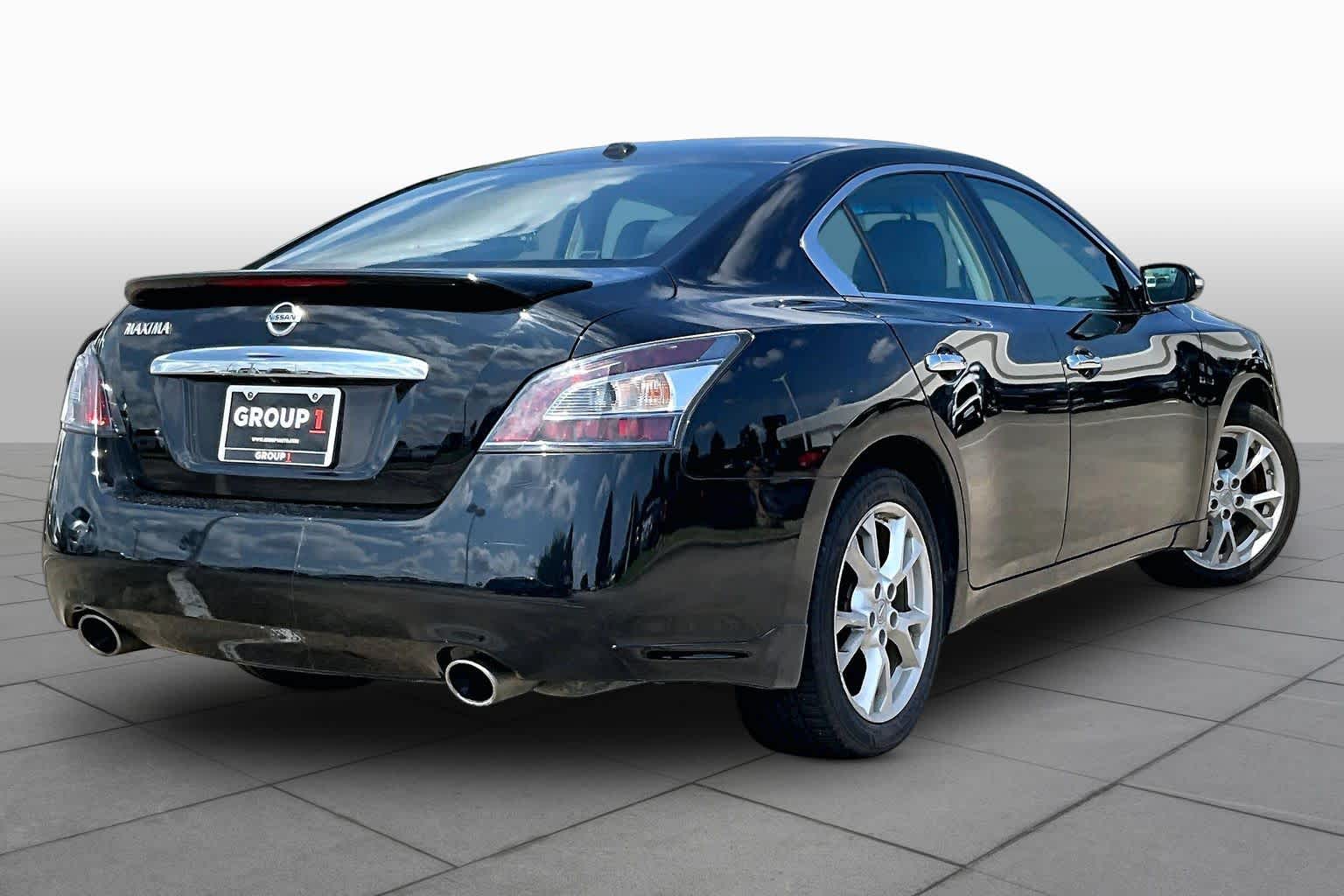 2014 Nissan Maxima 3.5 SV Super Black at Texan GMC Buick