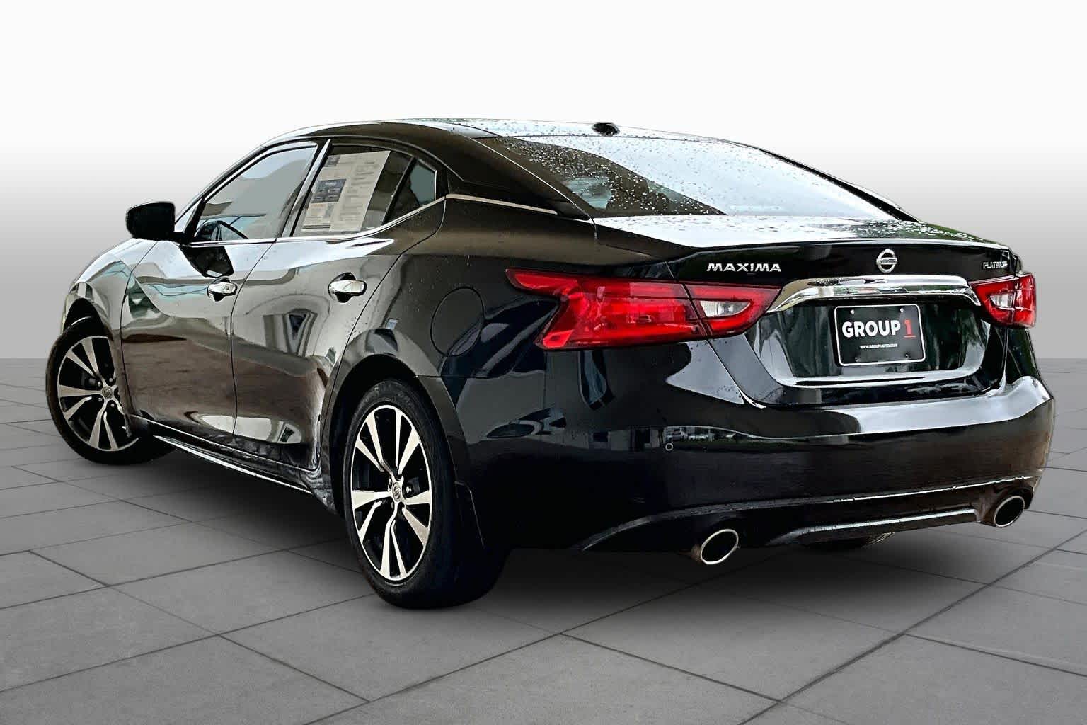 2016 Nissan Maxima 3.5 Platinum Super Black at Group 1 Toyota Southwest