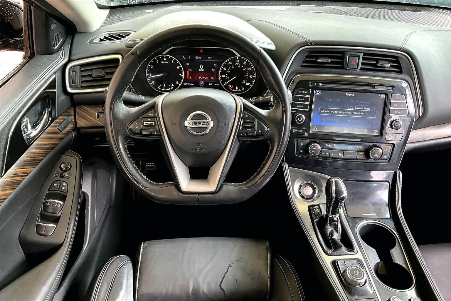 2016 Nissan Maxima 3.5 Platinum Super Black at Group 1 Toyota Southwest