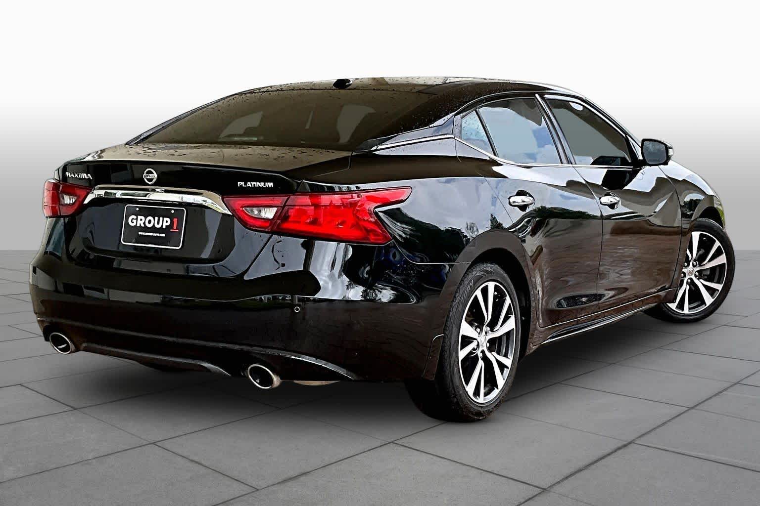 2016 Nissan Maxima 3.5 Platinum Super Black at Group 1 Toyota Southwest