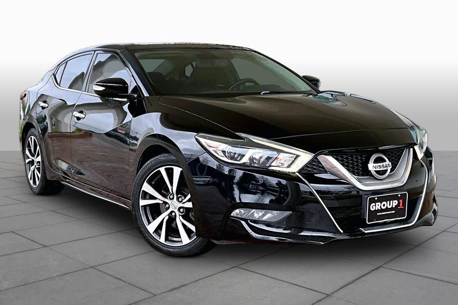 2016 Nissan Maxima 3.5 Platinum Super Black at Group 1 Toyota Southwest