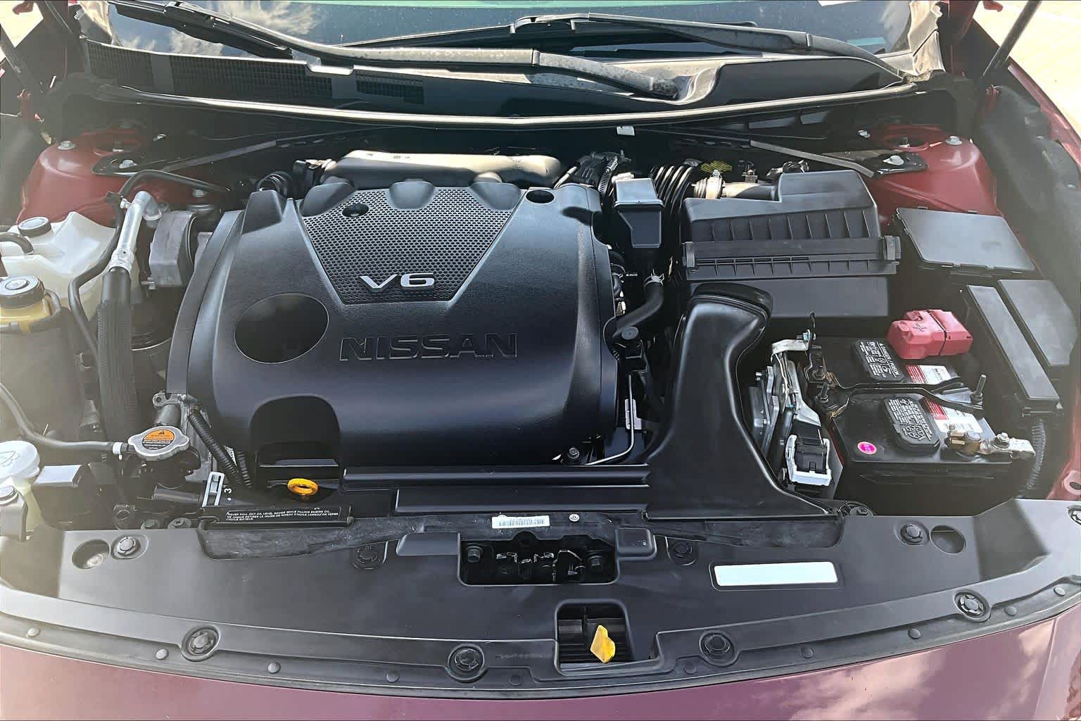 2018 Nissan Maxima SL Carnelian Red at Lexus of Clear Lake