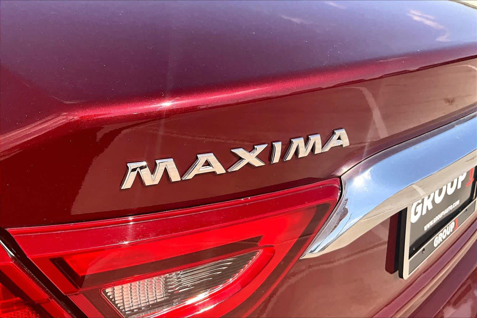 2018 Nissan Maxima SL Carnelian Red at Lexus of Clear Lake