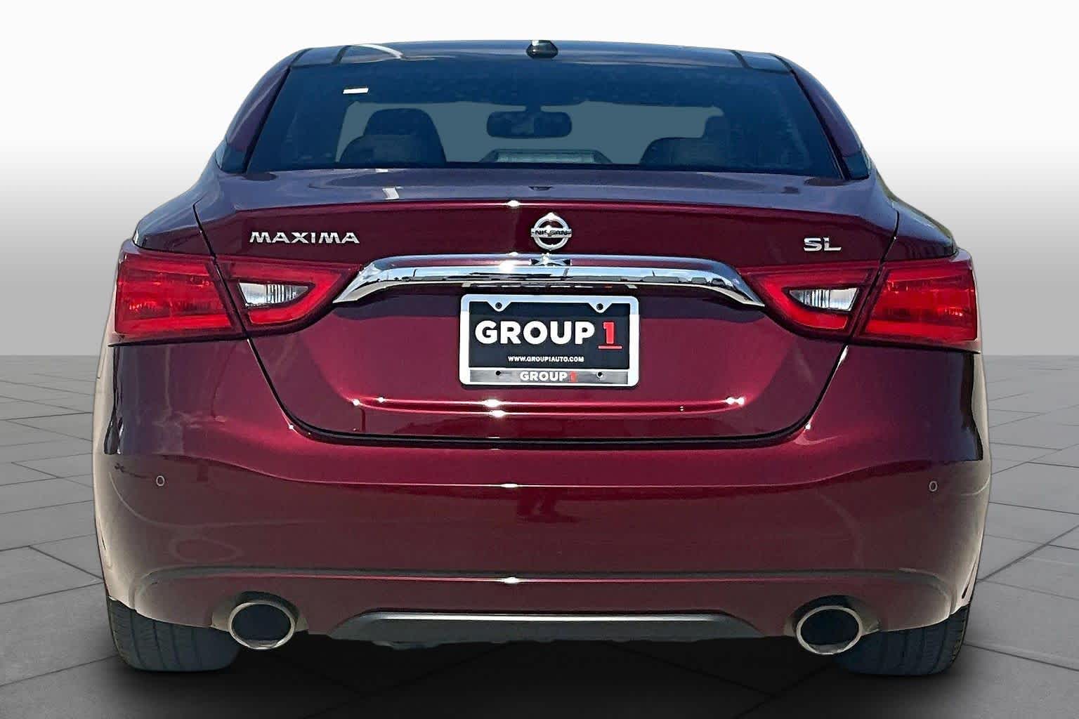 2018 Nissan Maxima SL Carnelian Red at Lexus of Clear Lake