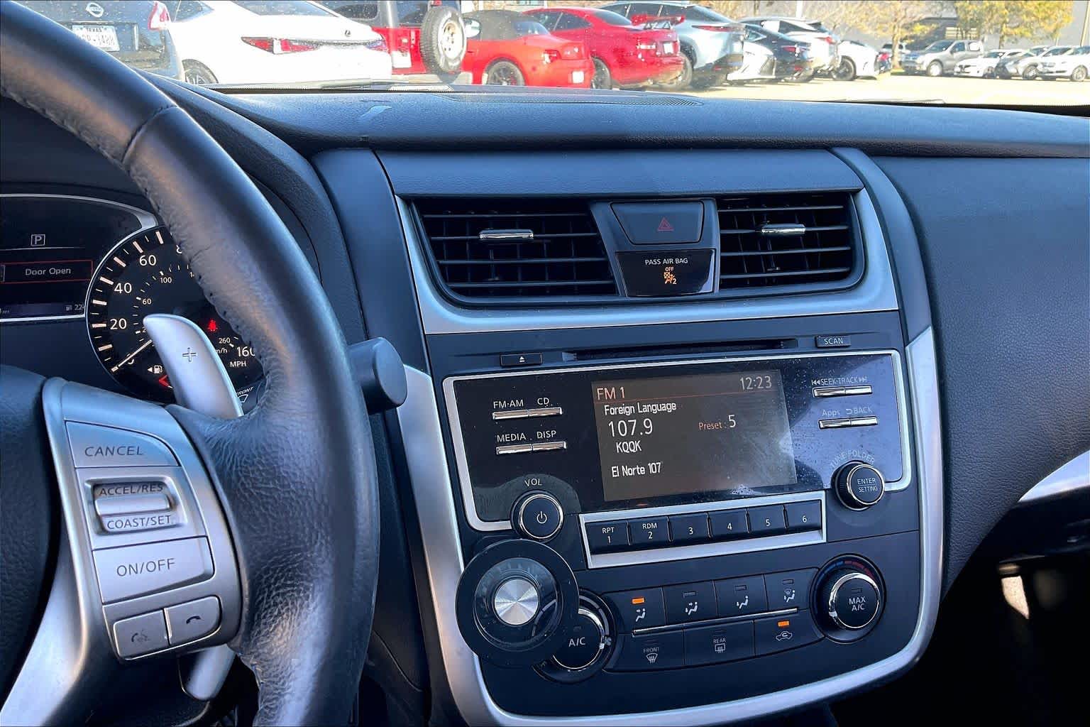 2016 Nissan Altima 2.5 SR Gun Metallic at Sterling McCall Nissan