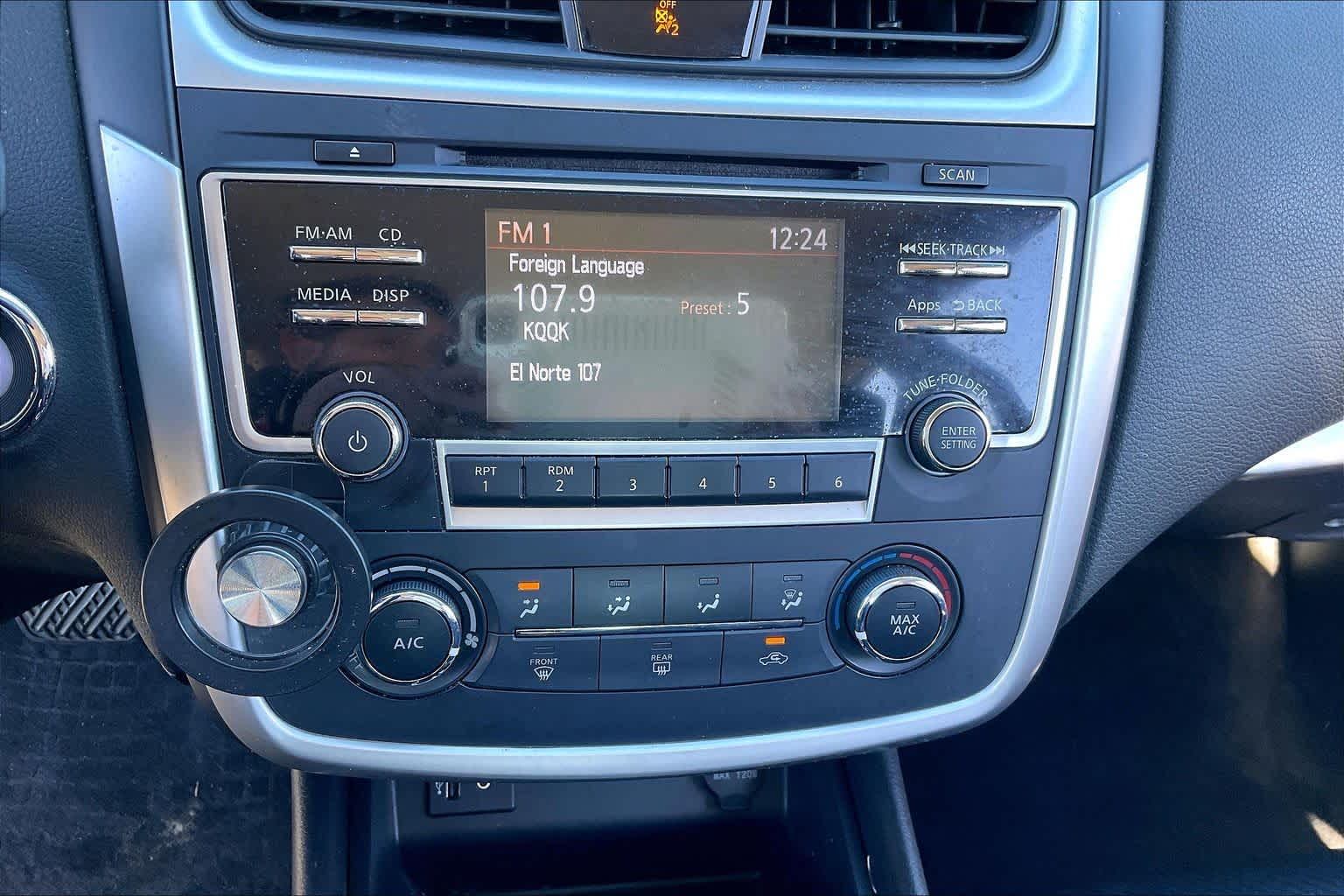 2016 Nissan Altima 2.5 SR Gun Metallic at Sterling McCall Nissan