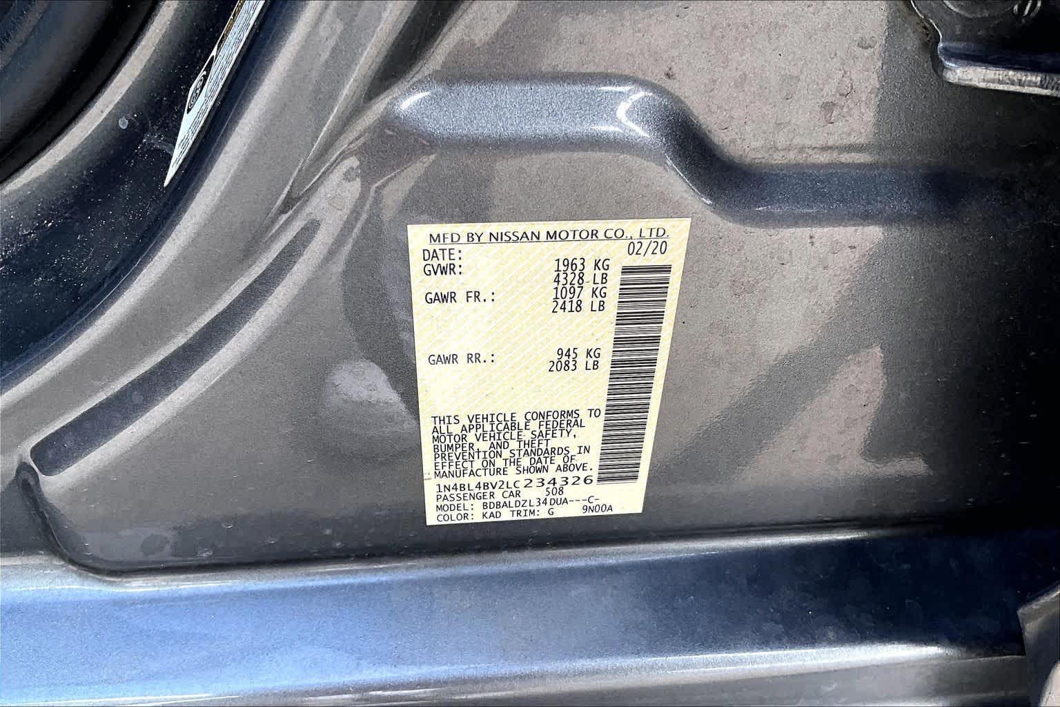 2020 Nissan Altima photo 33 of 33