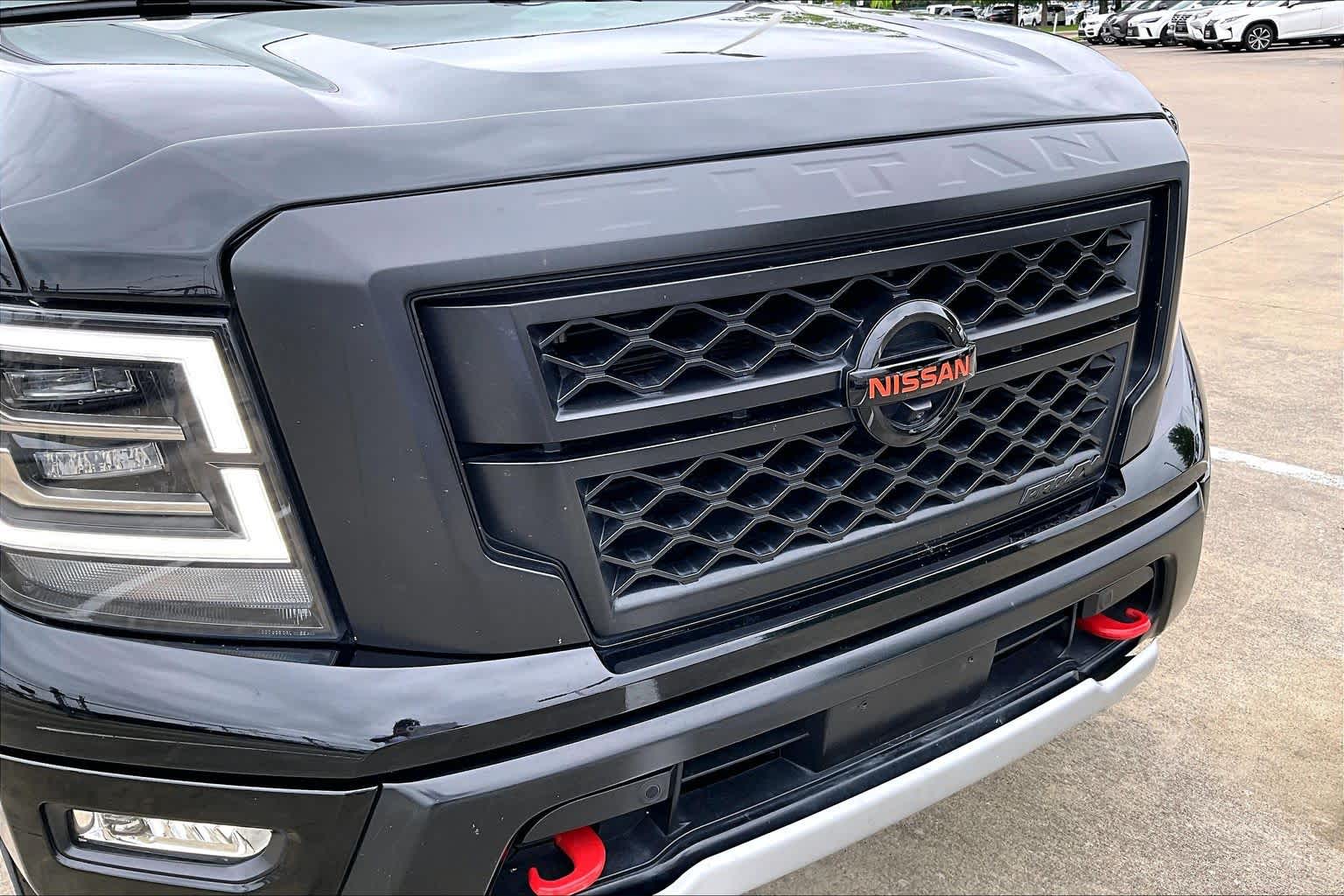 2021 Nissan Titan PRO-4X Super Black at Group 1 GMC Buick South