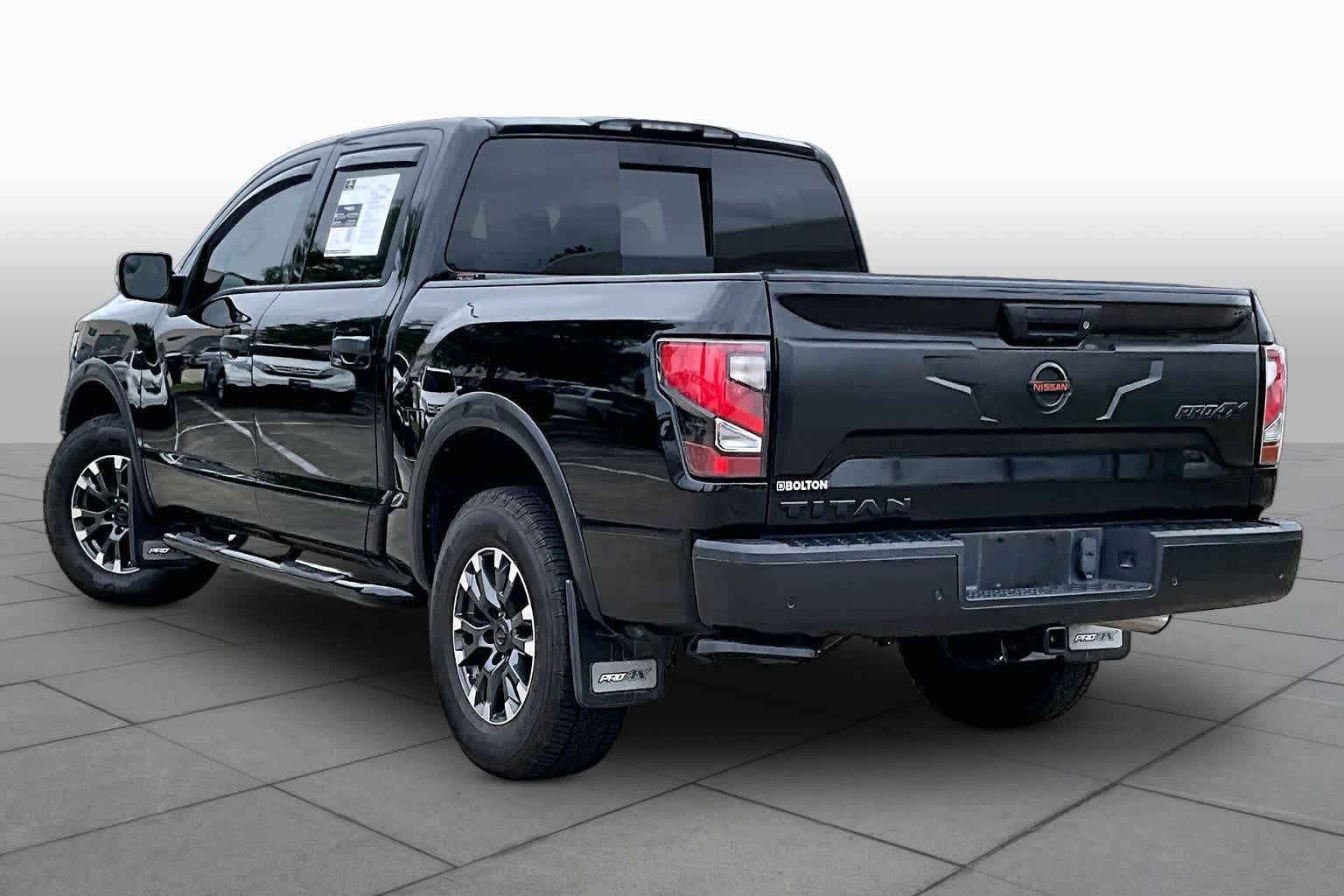 2021 Nissan Titan PRO-4X Super Black at Group 1 GMC Buick South