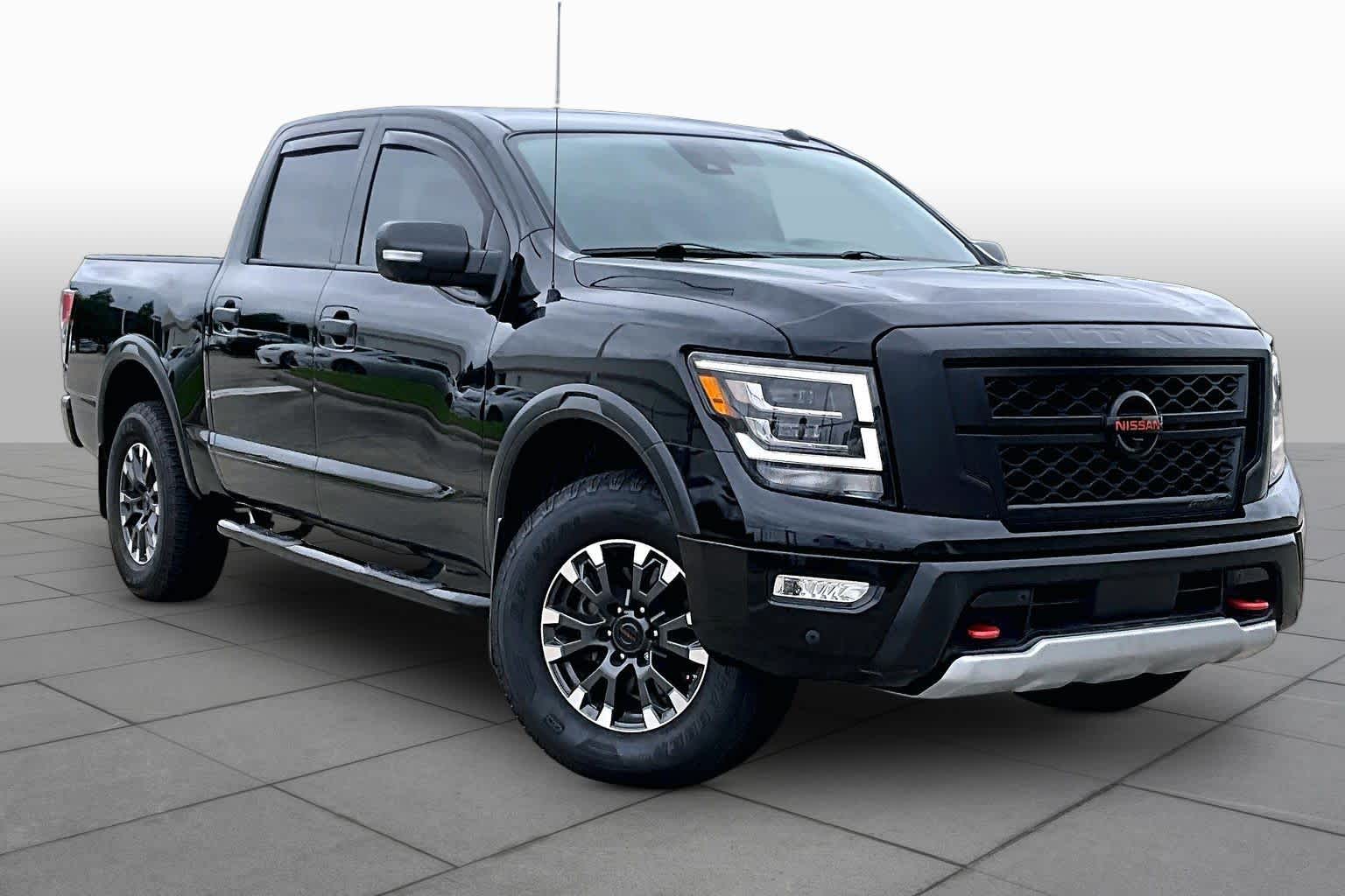 2021 Nissan Titan PRO-4X Super Black at Group 1 GMC Buick South