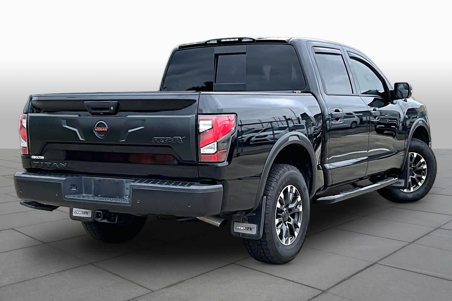 2021 Nissan Titan PRO-4X Super Black at Group 1 GMC Buick South