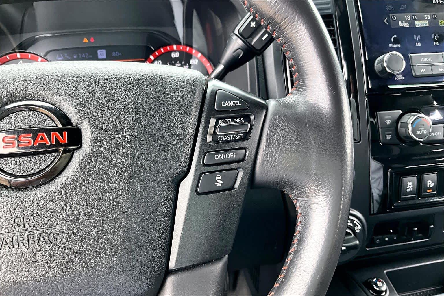 2021 Nissan Titan PRO-4X Super Black at Group 1 GMC Buick South