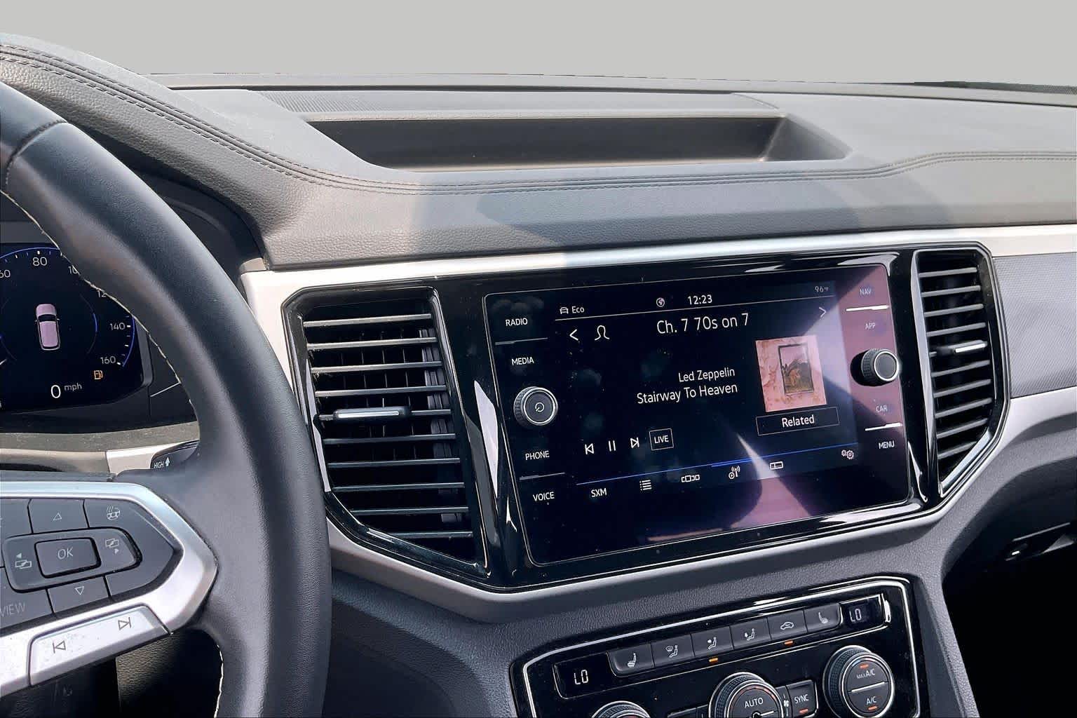 2021 Volkswagen Atlas Cross Sport 3.6L V6 SEL Deep Black Pearl at AutoNation USA Katy