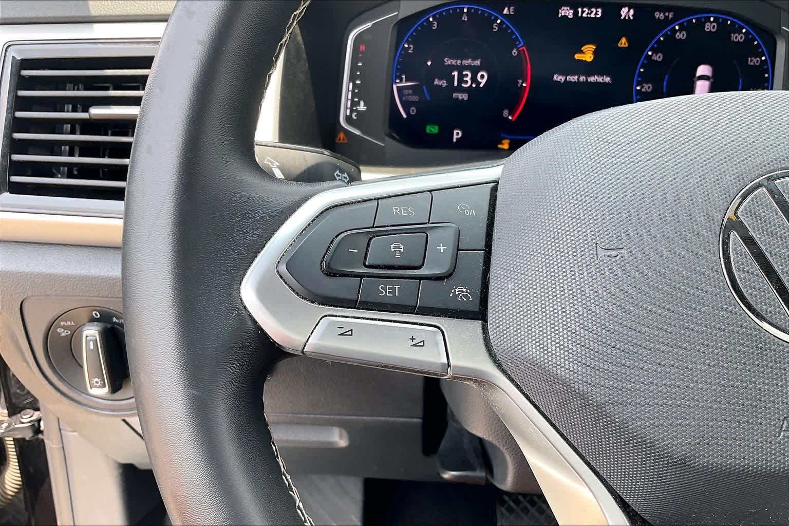 2021 Volkswagen Atlas Cross Sport 3.6L V6 SEL Deep Black Pearl at AutoNation USA Katy