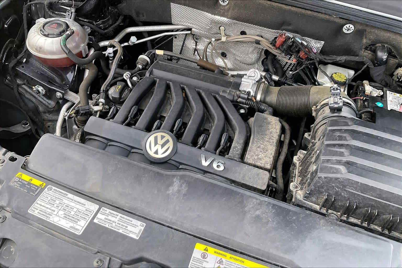 2021 Volkswagen Atlas Cross Sport 3.6L V6 SEL Deep Black Pearl at AutoNation USA Katy