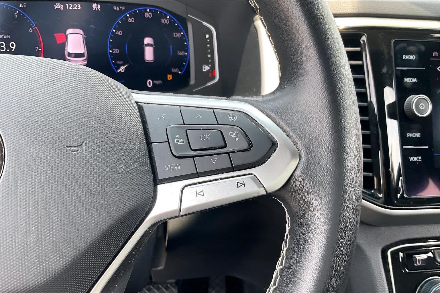 2021 Volkswagen Atlas Cross Sport 3.6L V6 SEL Deep Black Pearl at AutoNation USA Katy