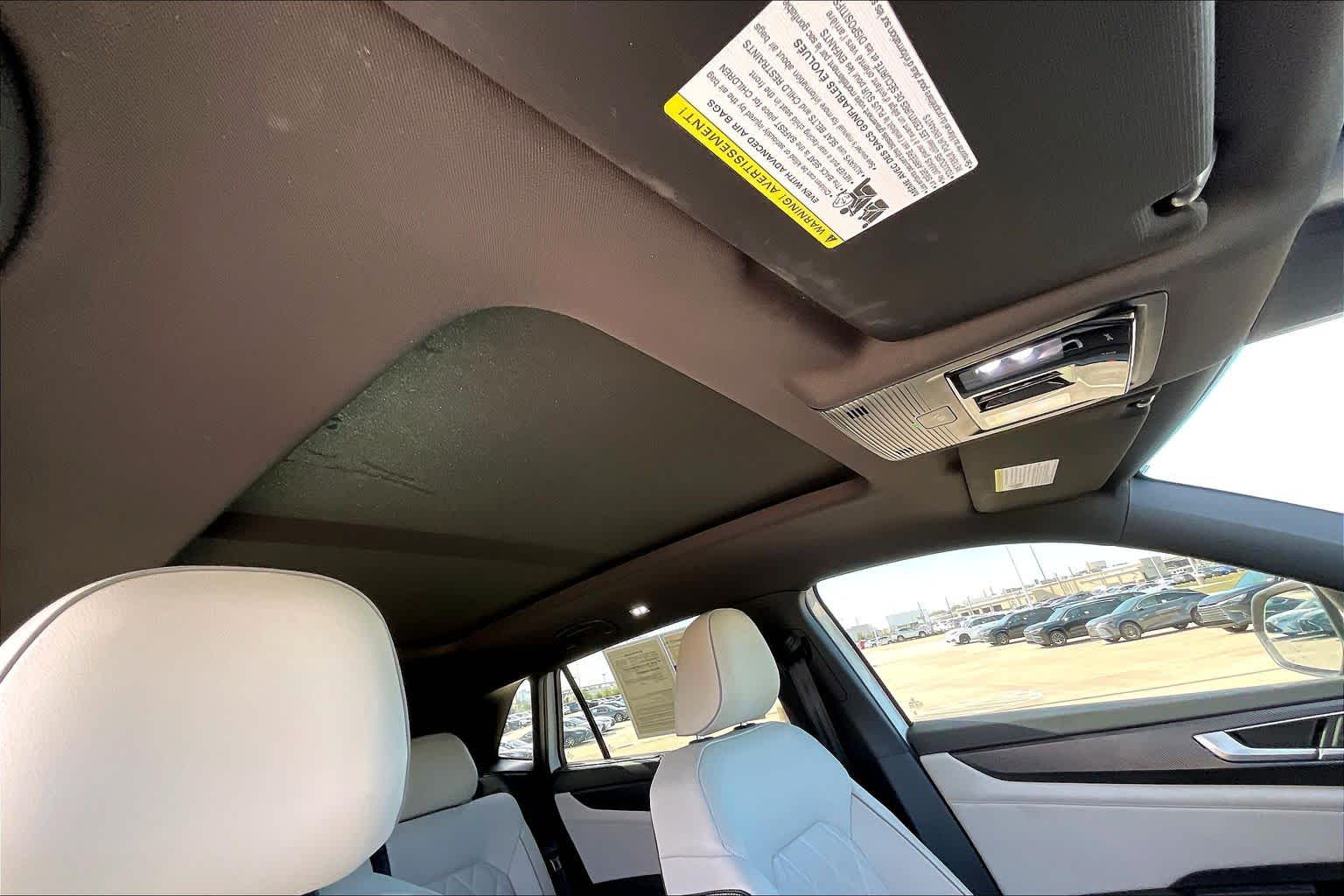 2024 Volkswagen Atlas Cross Sport 2.0T SEL Premium R-Line Opal White Pearl at Texan GMC Buick