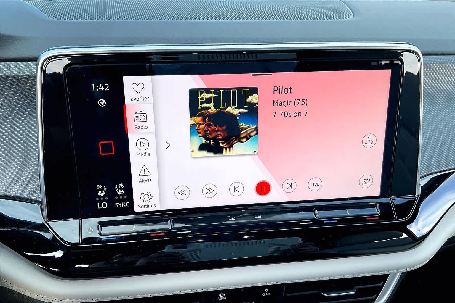 2024 Volkswagen Atlas Cross Sport 2.0T SEL Premium R-Line Opal White Pearl at Texan GMC Buick