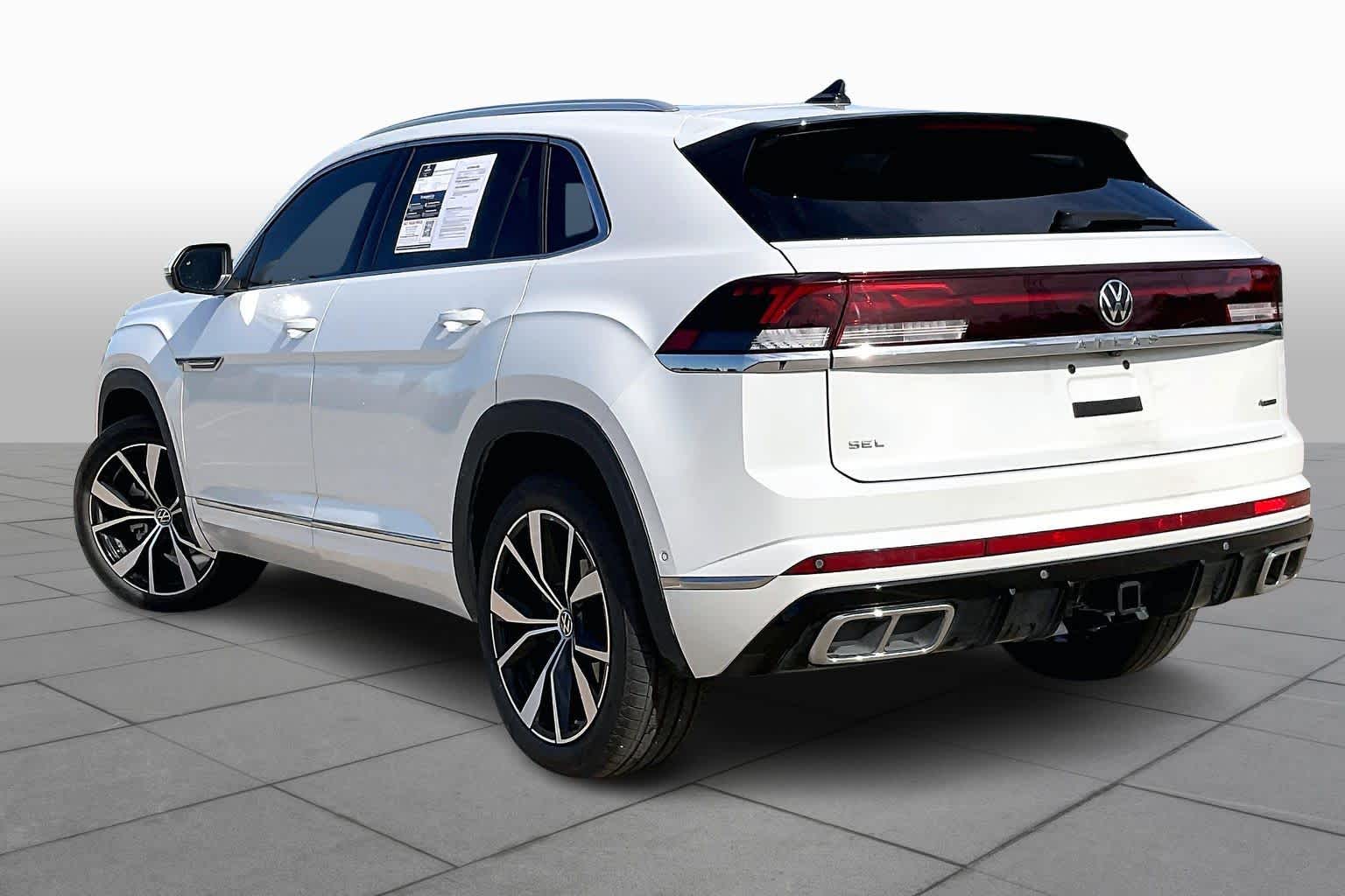 2024 Volkswagen Atlas Cross Sport 2.0T SEL Premium R-Line Opal White Pearl at Texan GMC Buick