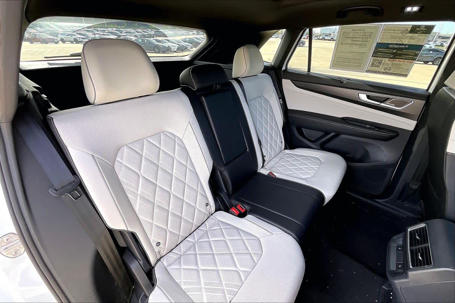 2024 Volkswagen Atlas Cross Sport 2.0T SEL Premium R-Line Opal White Pearl at Texan GMC Buick