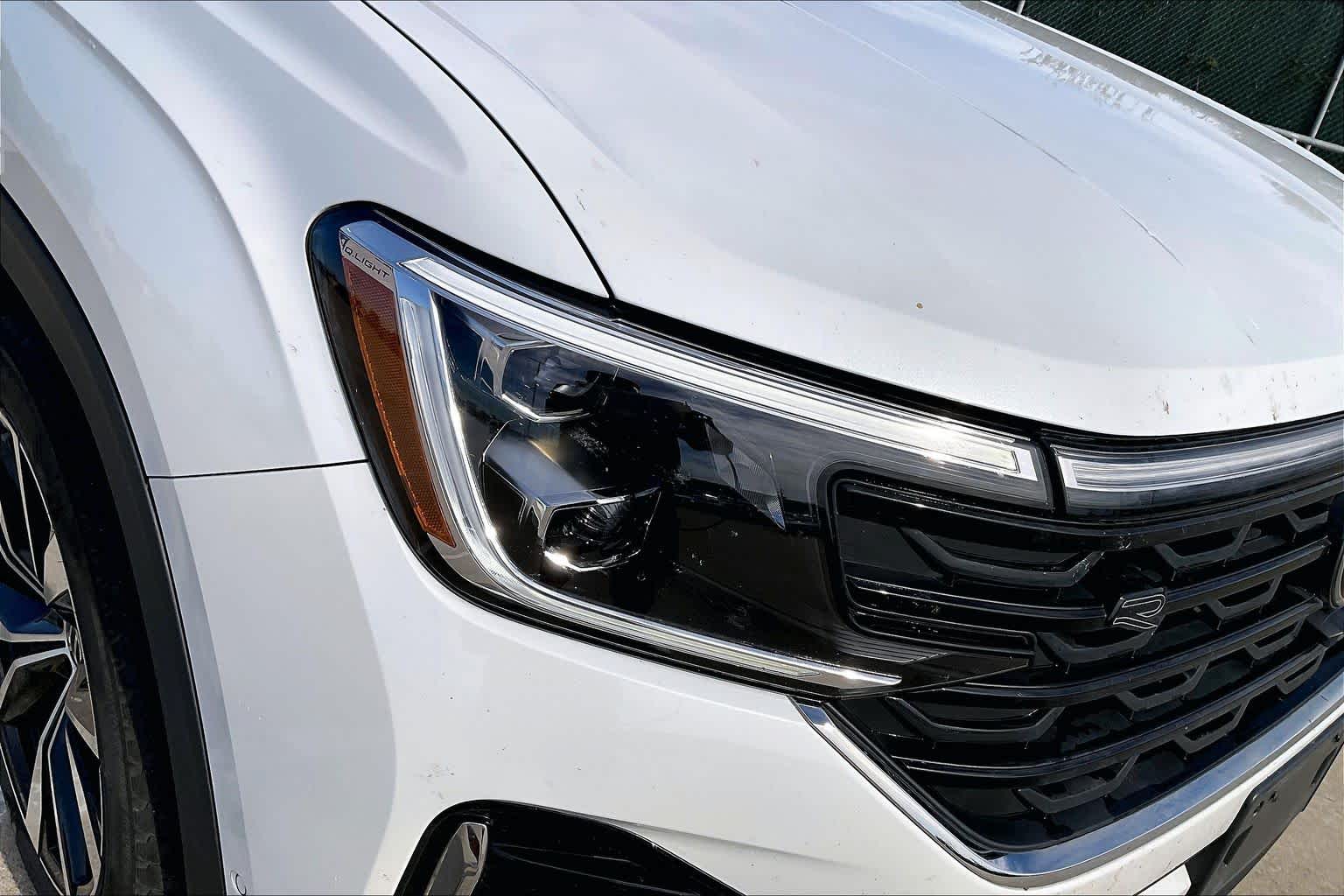 2024 Volkswagen Atlas Cross Sport 2.0T SEL Premium R-Line Opal White Pearl at Texan GMC Buick