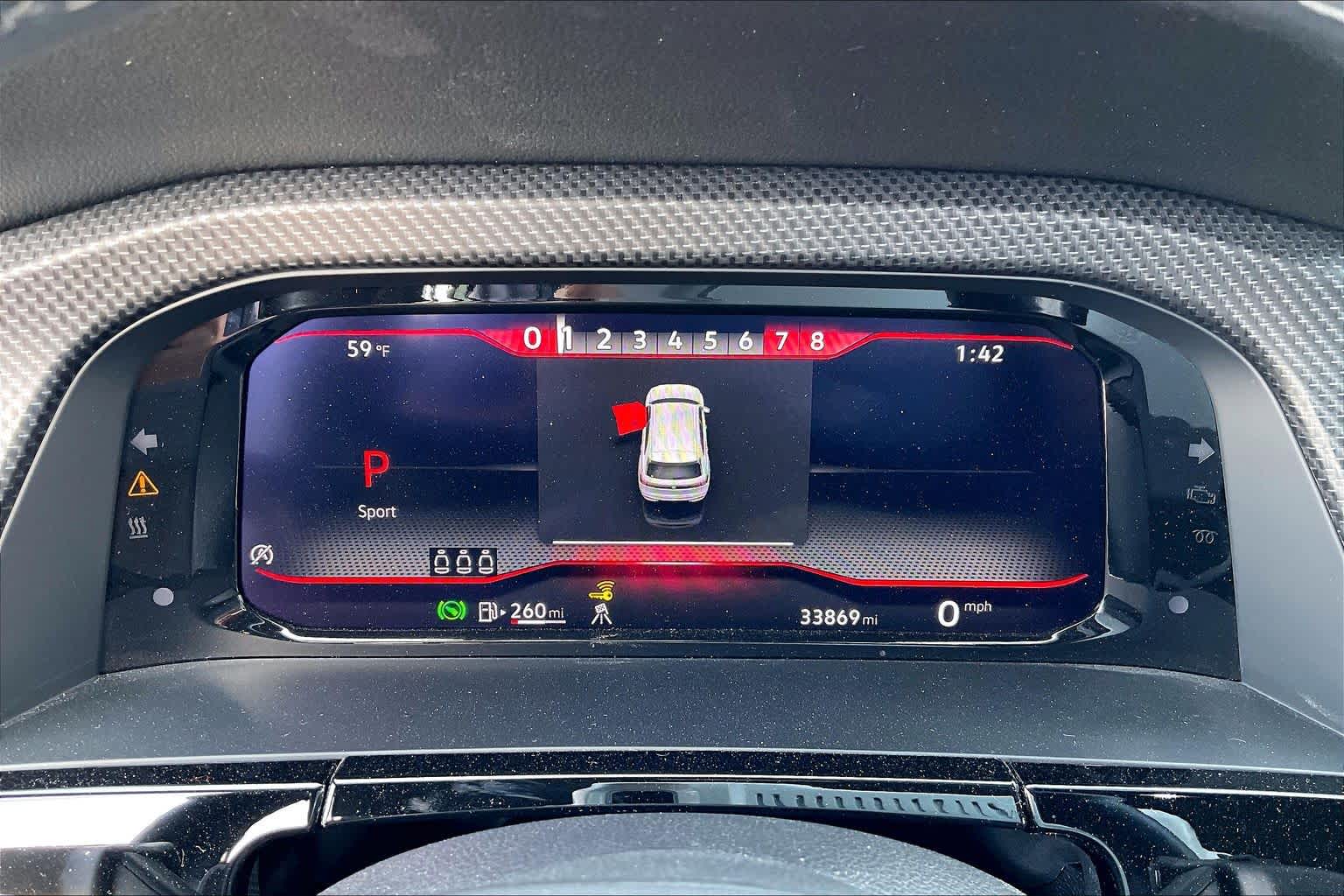 2024 Volkswagen Atlas Cross Sport 2.0T SEL Premium R-Line Opal White Pearl at Texan GMC Buick