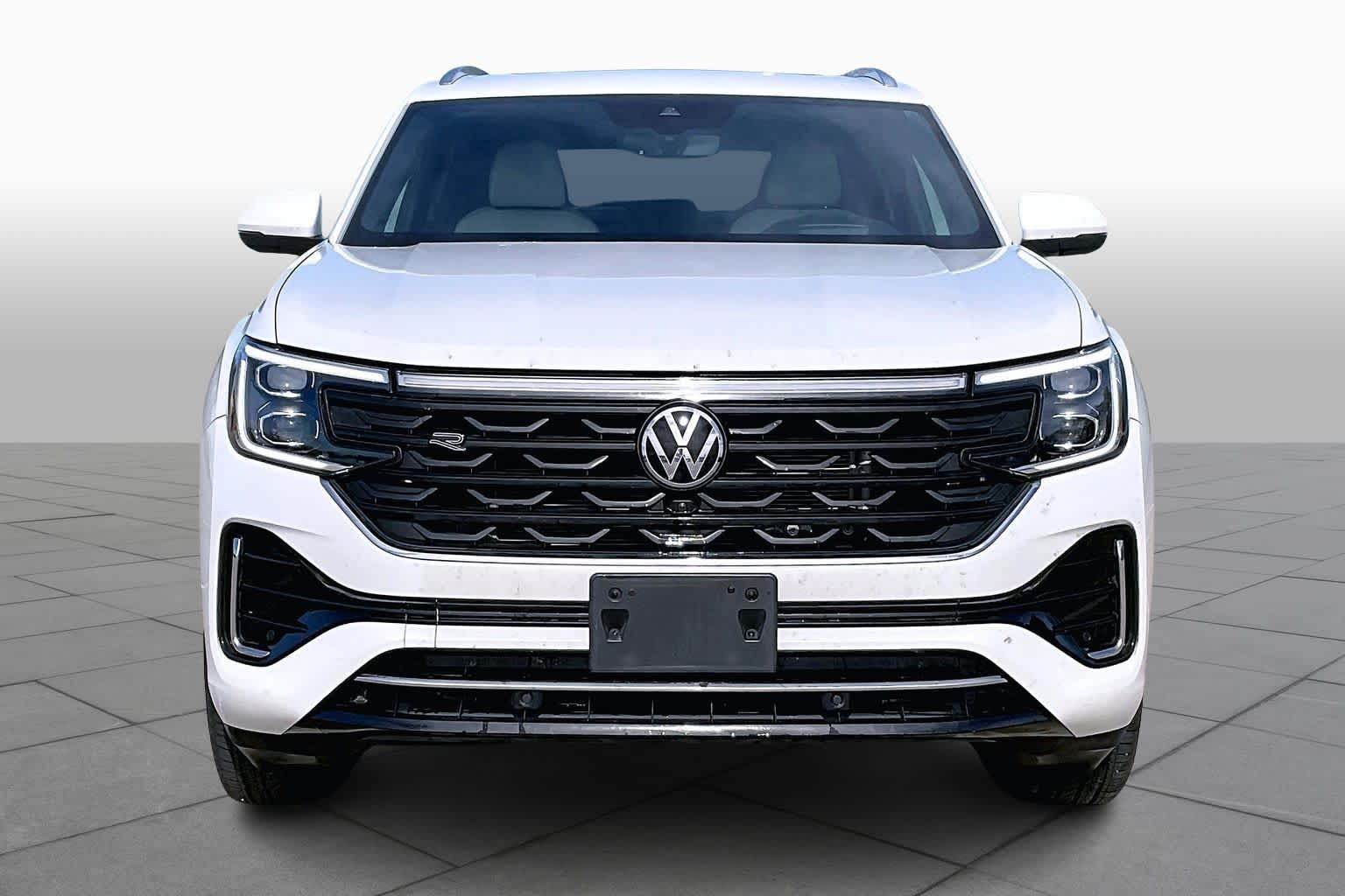 2024 Volkswagen Atlas Cross Sport 2.0T SEL Premium R-Line Opal White Pearl at Texan GMC Buick