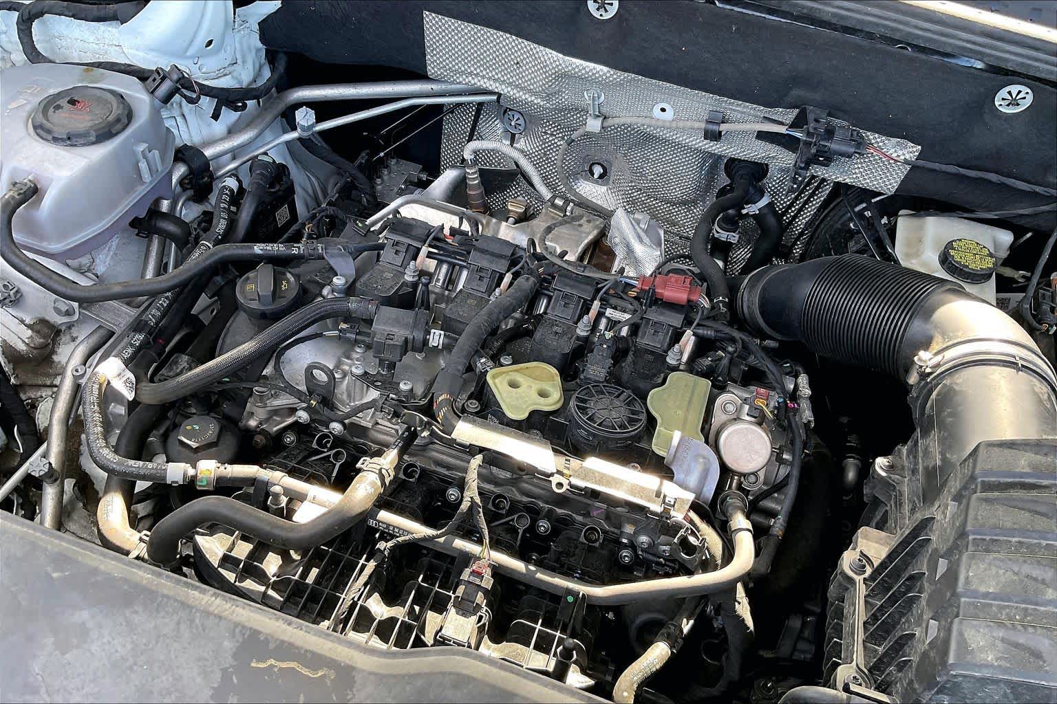 2024 Volkswagen Atlas Cross Sport 2.0T SEL Premium R-Line Opal White Pearl at Texan GMC Buick