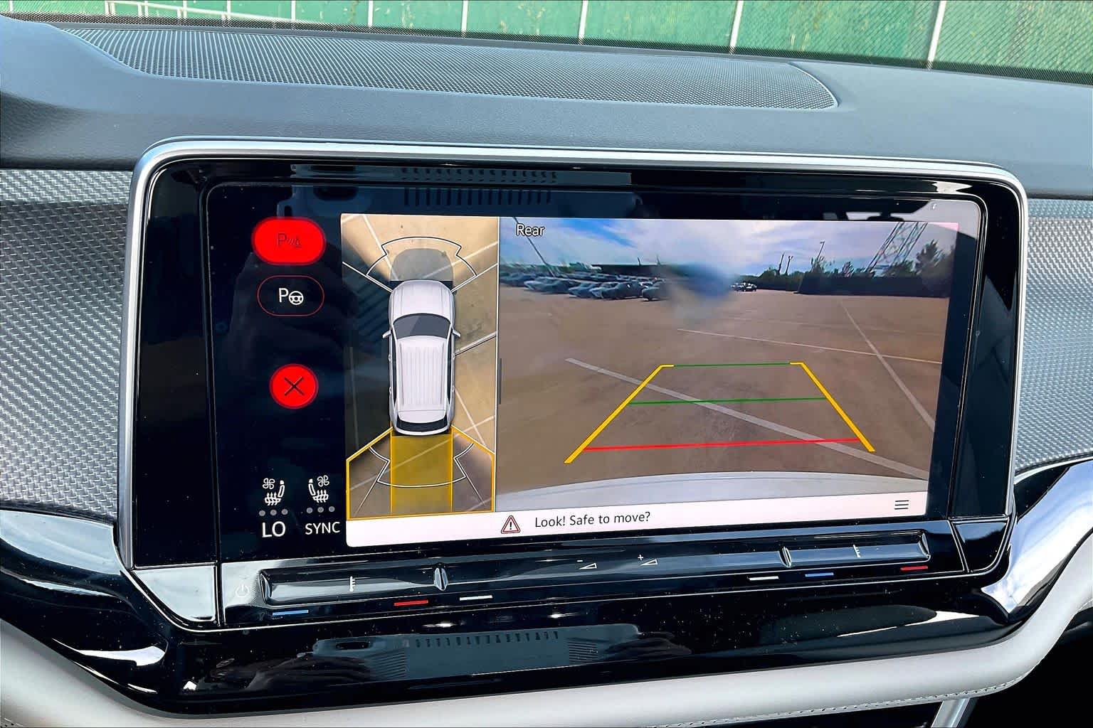 2024 Volkswagen Atlas Cross Sport 2.0T SEL Premium R-Line Opal White Pearl at Texan GMC Buick