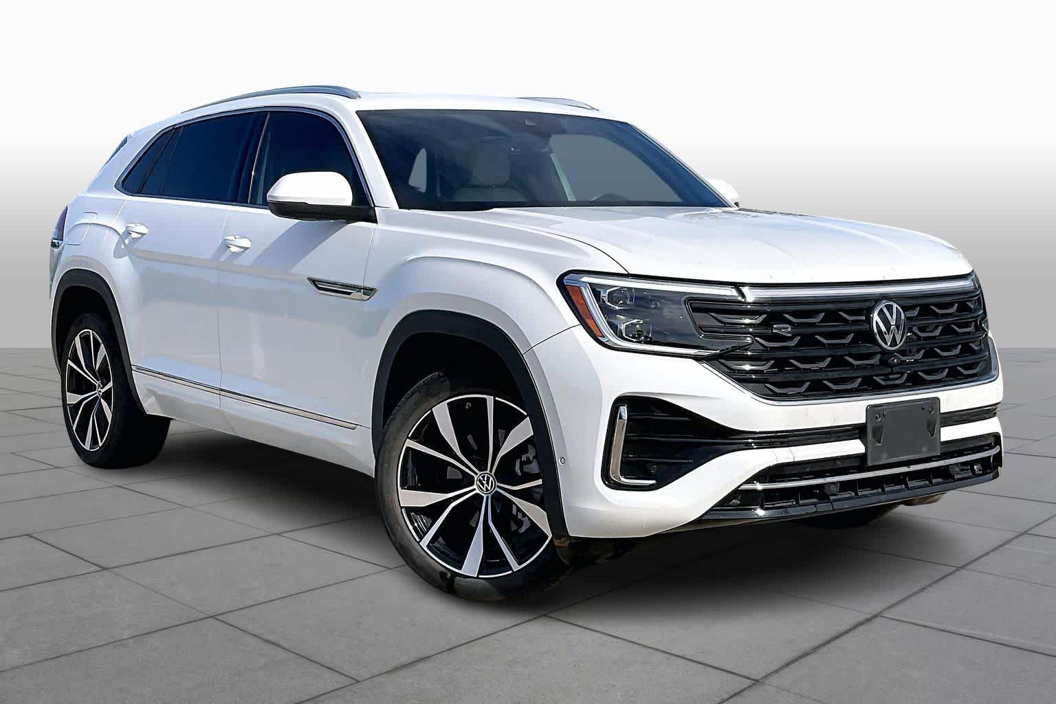 2024 Volkswagen Atlas Cross Sport 2.0T SEL Premium R-Line Opal White Pearl at Texan GMC Buick
