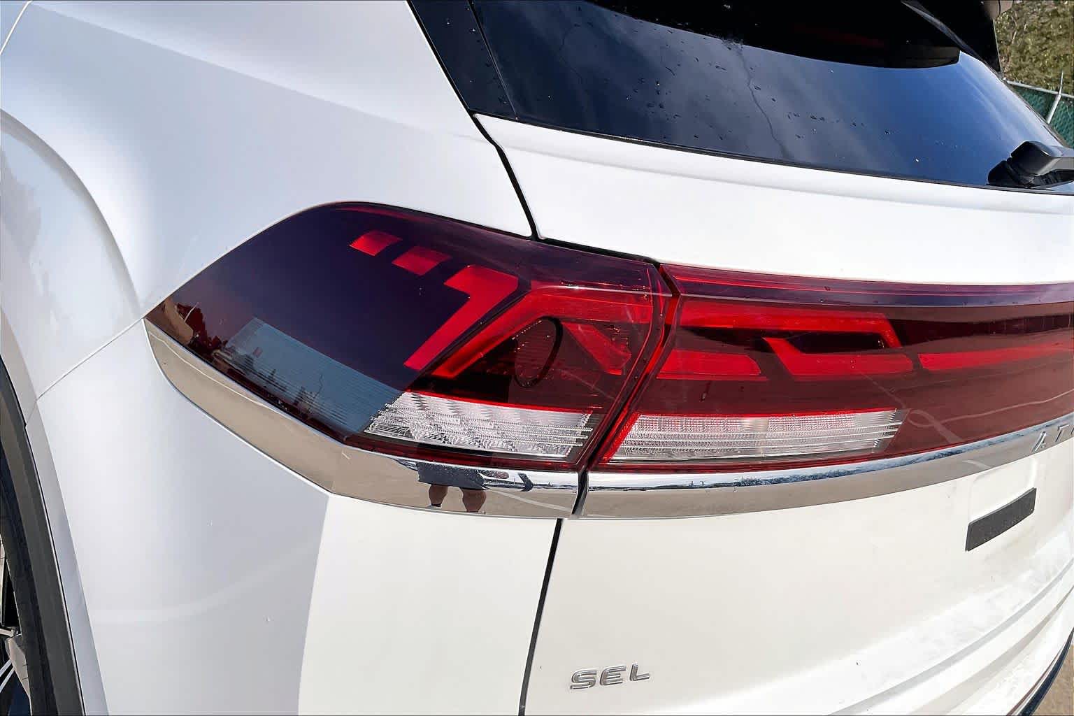 2024 Volkswagen Atlas Cross Sport 2.0T SEL Premium R-Line Opal White Pearl at Texan GMC Buick