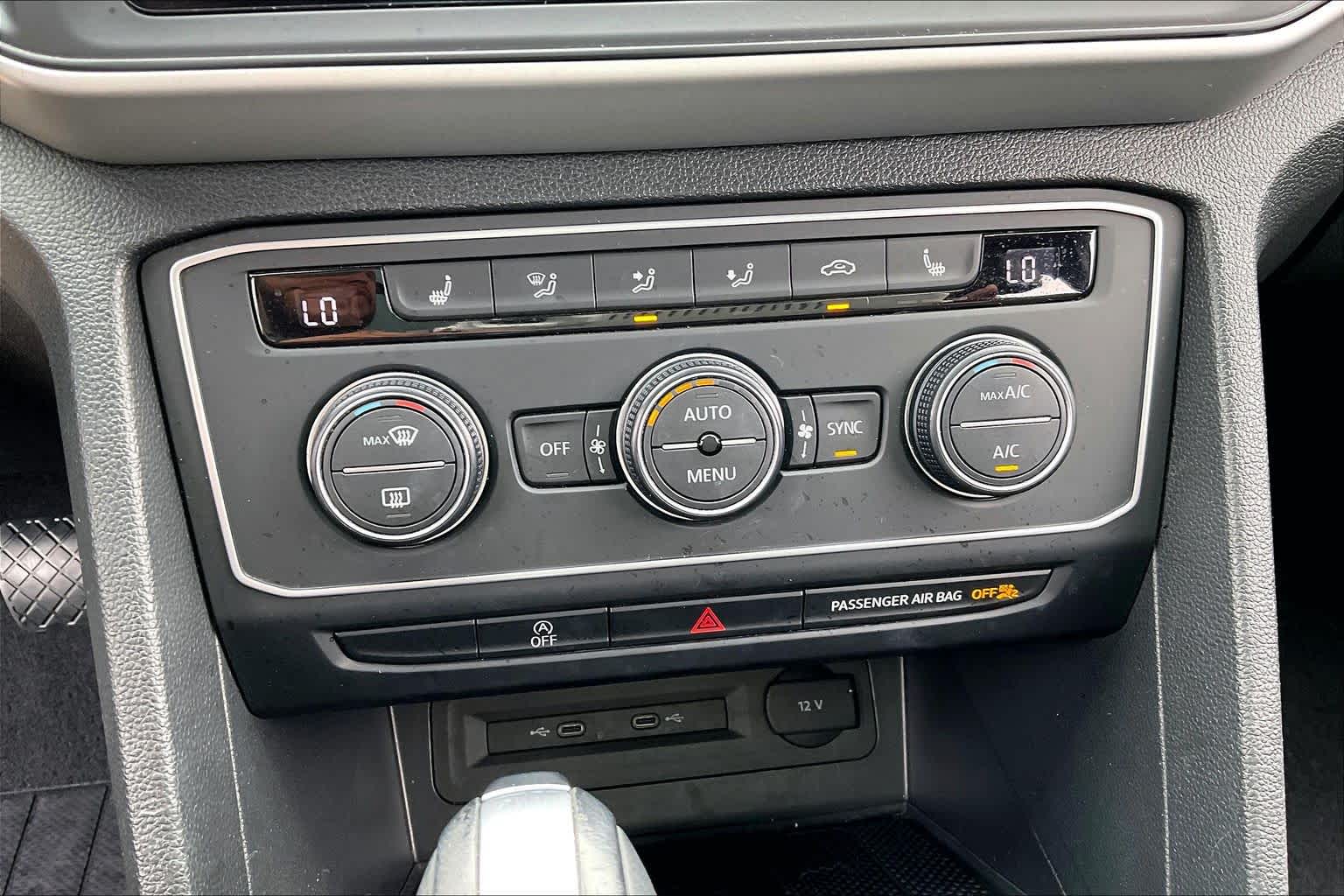 2021 Volkswagen Atlas Cross Sport 2.0T SE w/Technology Deep Black Pearl at AutoNation Chrysler Jeep Dodge Ram Spring