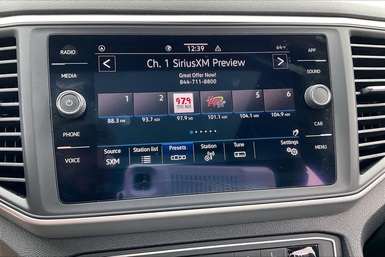 2021 Volkswagen Atlas Cross Sport 2.0T SE w/Technology Deep Black Pearl at AutoNation Chrysler Jeep Dodge Ram Spring