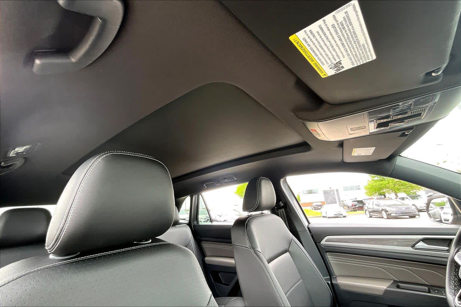2023 Volkswagen Atlas Cross Sport 3.6L V6 SE w/Technology Platinum Gray Metallic at AutoNation Chrysler Jeep Dodge Ram Spring