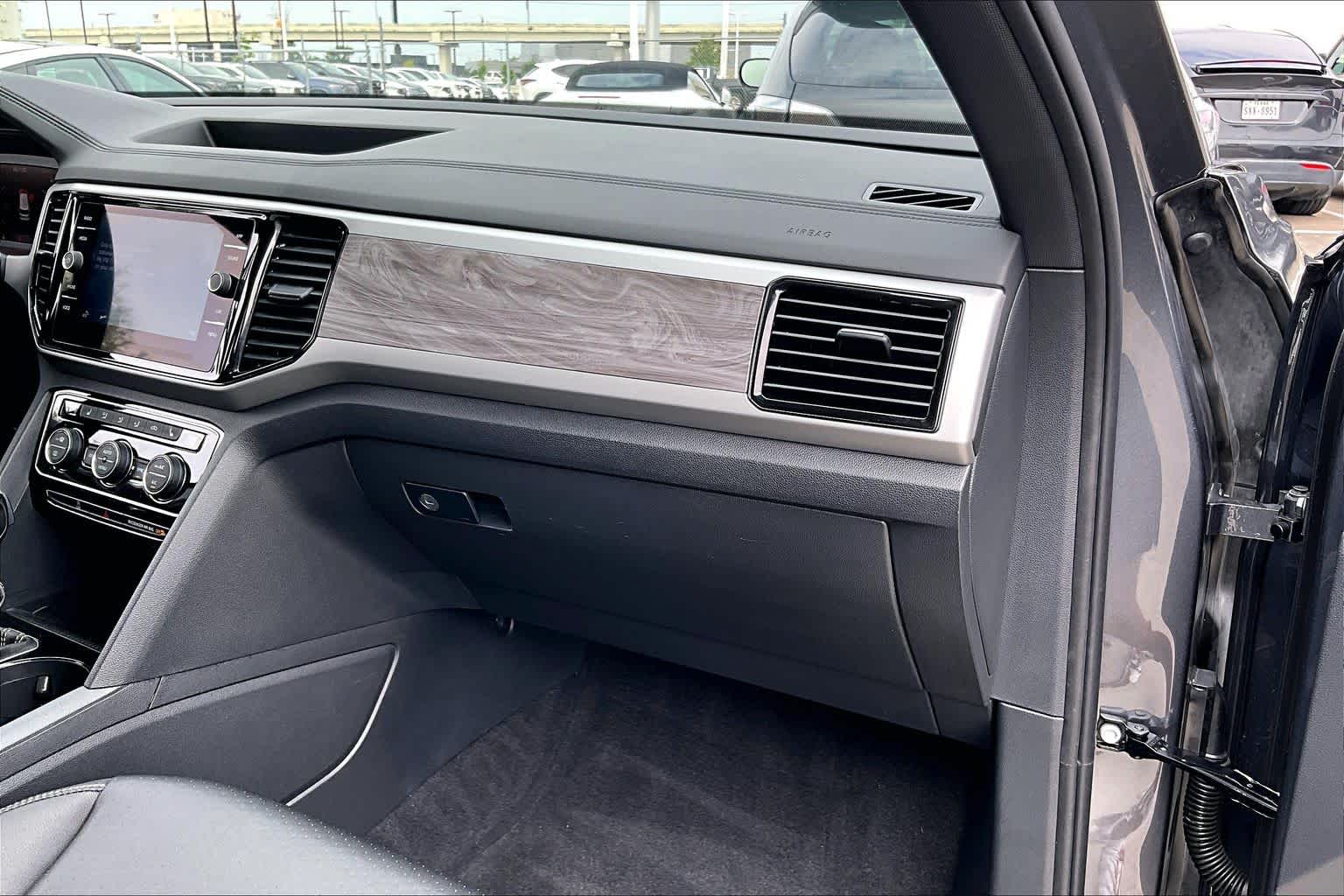 2023 Volkswagen Atlas Cross Sport 3.6L V6 SE w/Technology Platinum Gray Metallic at AutoNation Chrysler Jeep Dodge Ram Spring