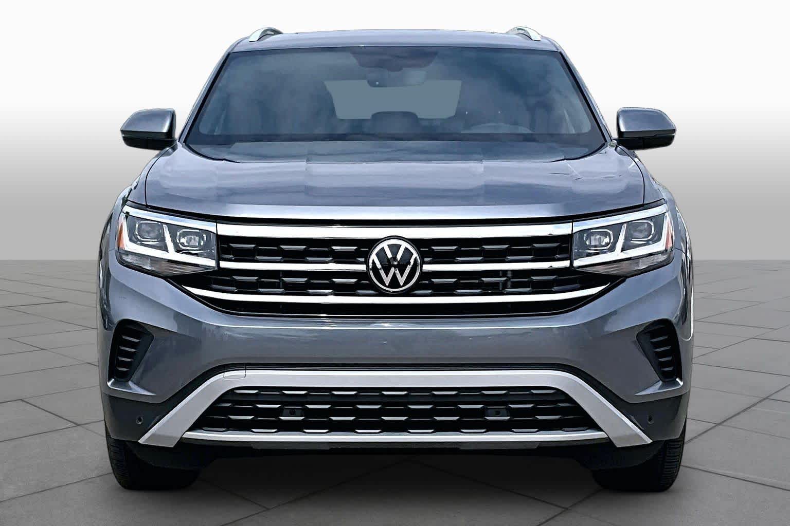 2023 Volkswagen Atlas Cross Sport 3.6L V6 SE w/Technology Platinum Gray Metallic at AutoNation Chrysler Jeep Dodge Ram Spring