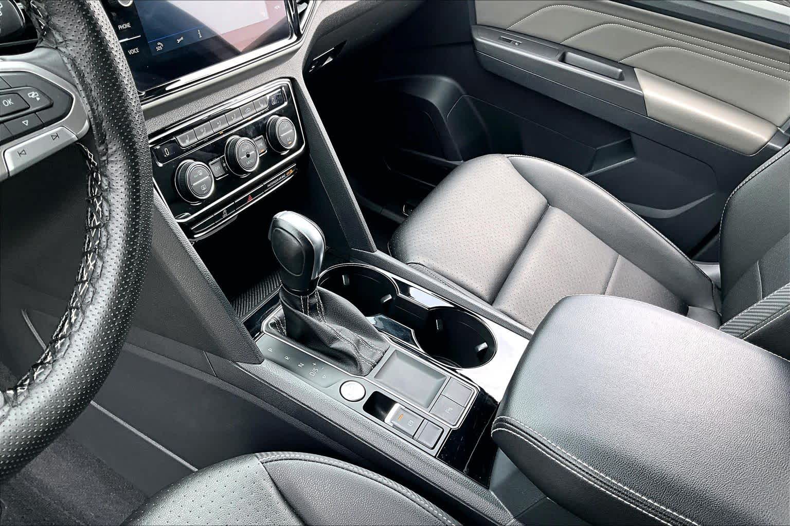 2023 Volkswagen Atlas Cross Sport 3.6L V6 SE w/Technology Platinum Gray Metallic at AutoNation Chrysler Jeep Dodge Ram Spring