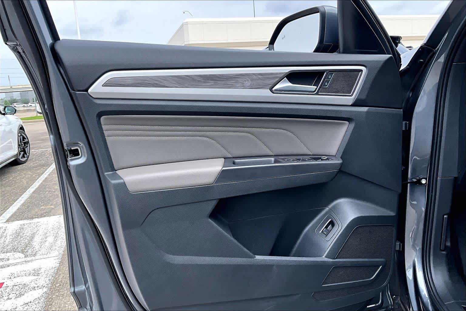 2023 Volkswagen Atlas Cross Sport 3.6L V6 SE w/Technology Platinum Gray Metallic at AutoNation Chrysler Jeep Dodge Ram Spring