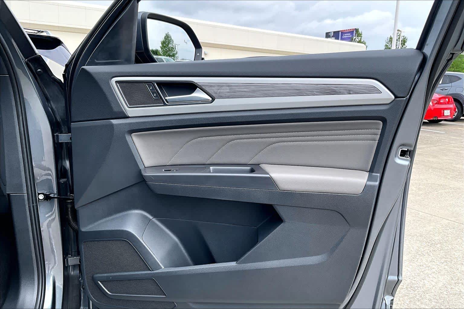 2023 Volkswagen Atlas Cross Sport 3.6L V6 SE w/Technology Platinum Gray Metallic at AutoNation Chrysler Jeep Dodge Ram Spring