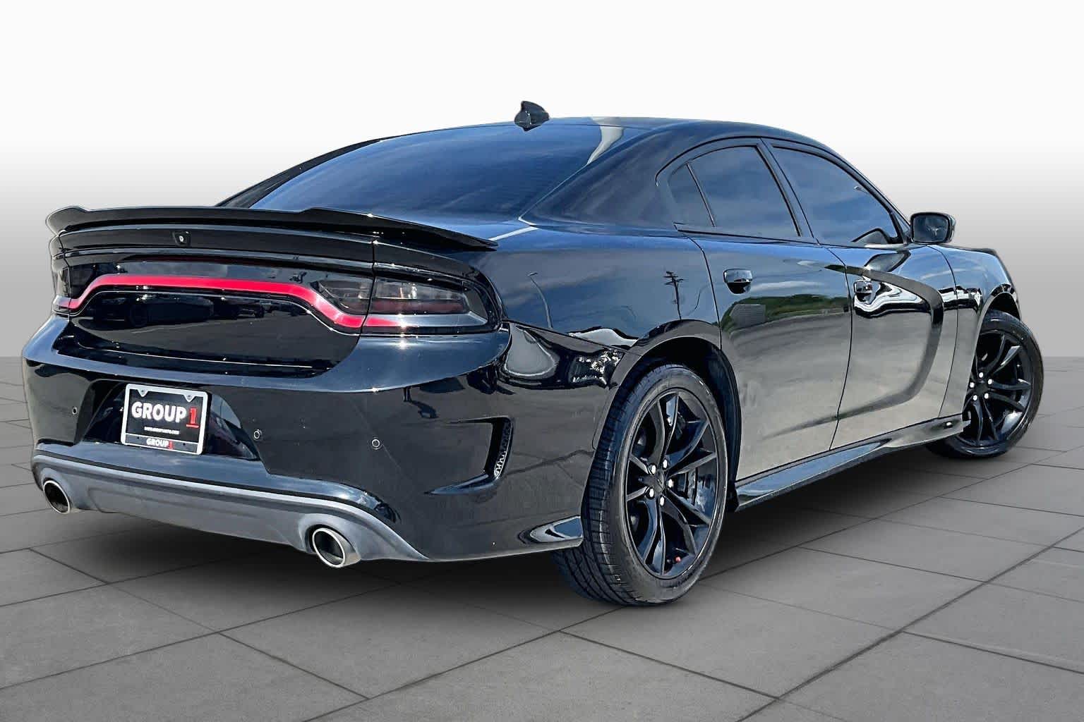 2020 Dodge Charger R/T Pitch Black Clearcoat at Texan GMC Buick