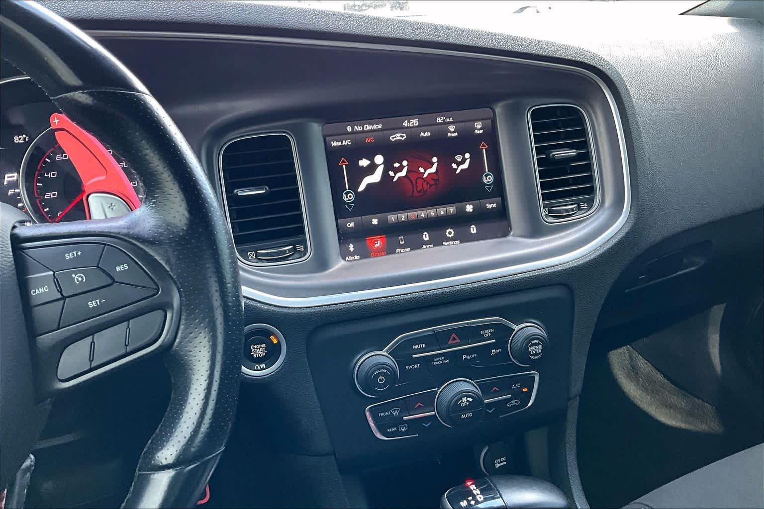 2020 Dodge Charger R/T Pitch Black Clearcoat at Texan GMC Buick