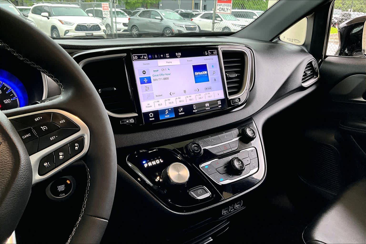2025 Chrysler Pacifica Select Bright White Clearcoat at Tomball Chrysler Dodge Jeep Ram
