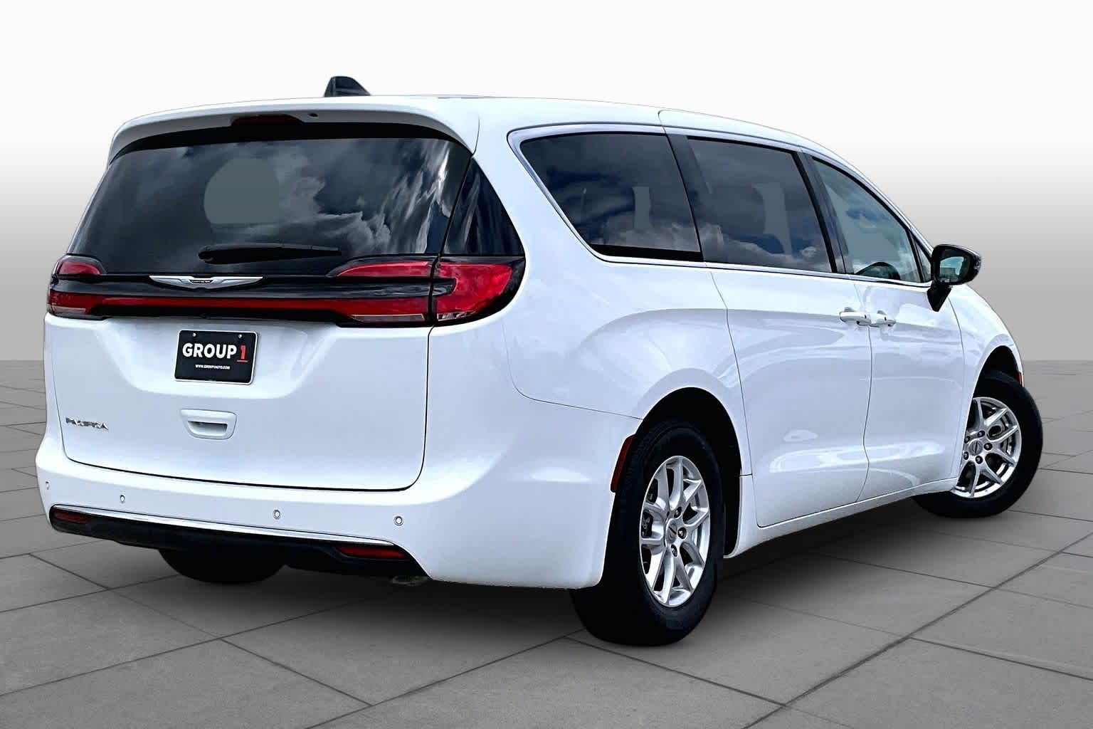2024 Chrysler Pacifica Touring L Bright White Clearcoat at Tomball Chrysler Dodge Jeep Ram
